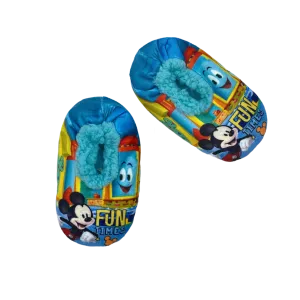 Kid's Mickey Fuzzy Babba Slipper Sock