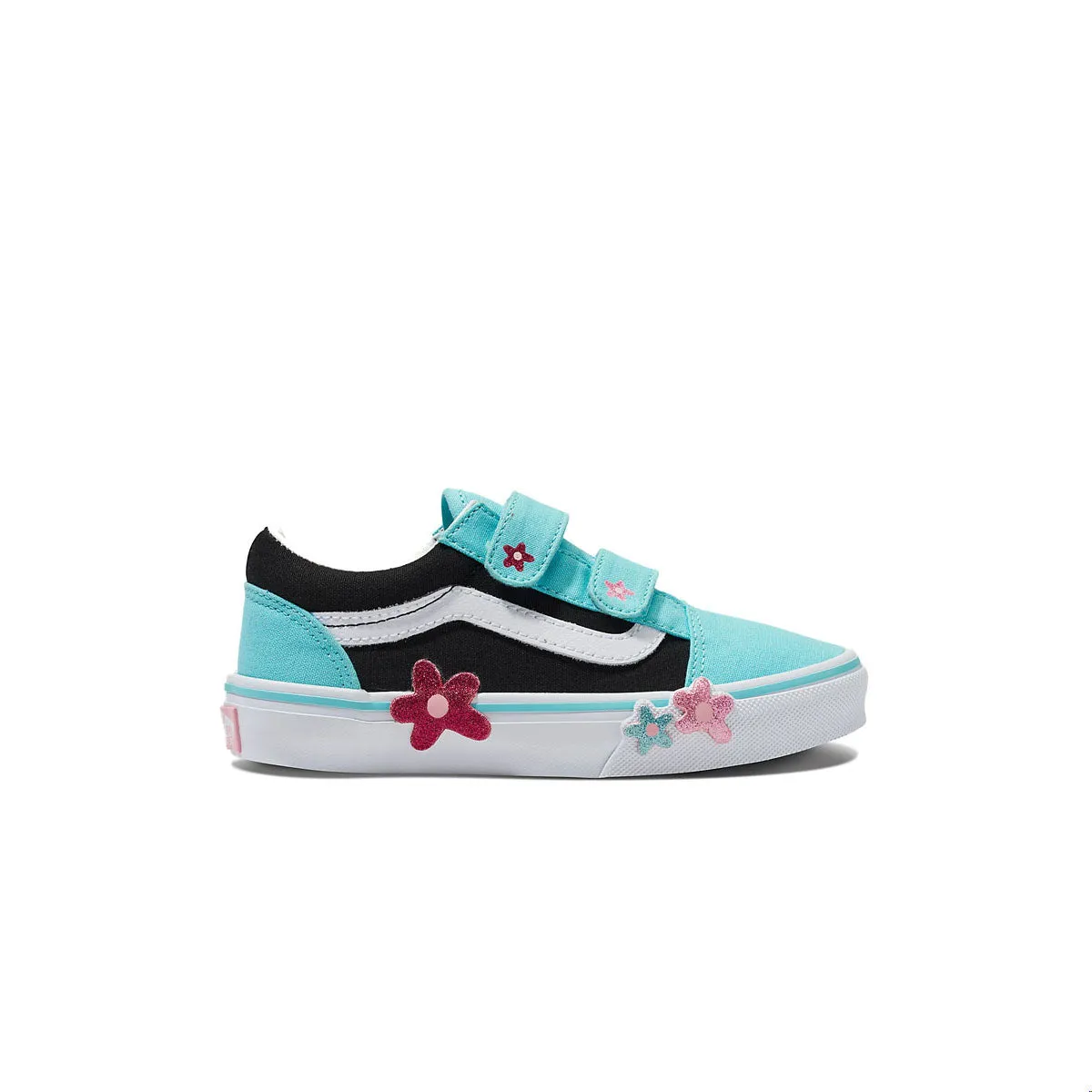 Foot-Friendly Shoes Relaxed Comfort Kids Old Skool V 'Flower Power'