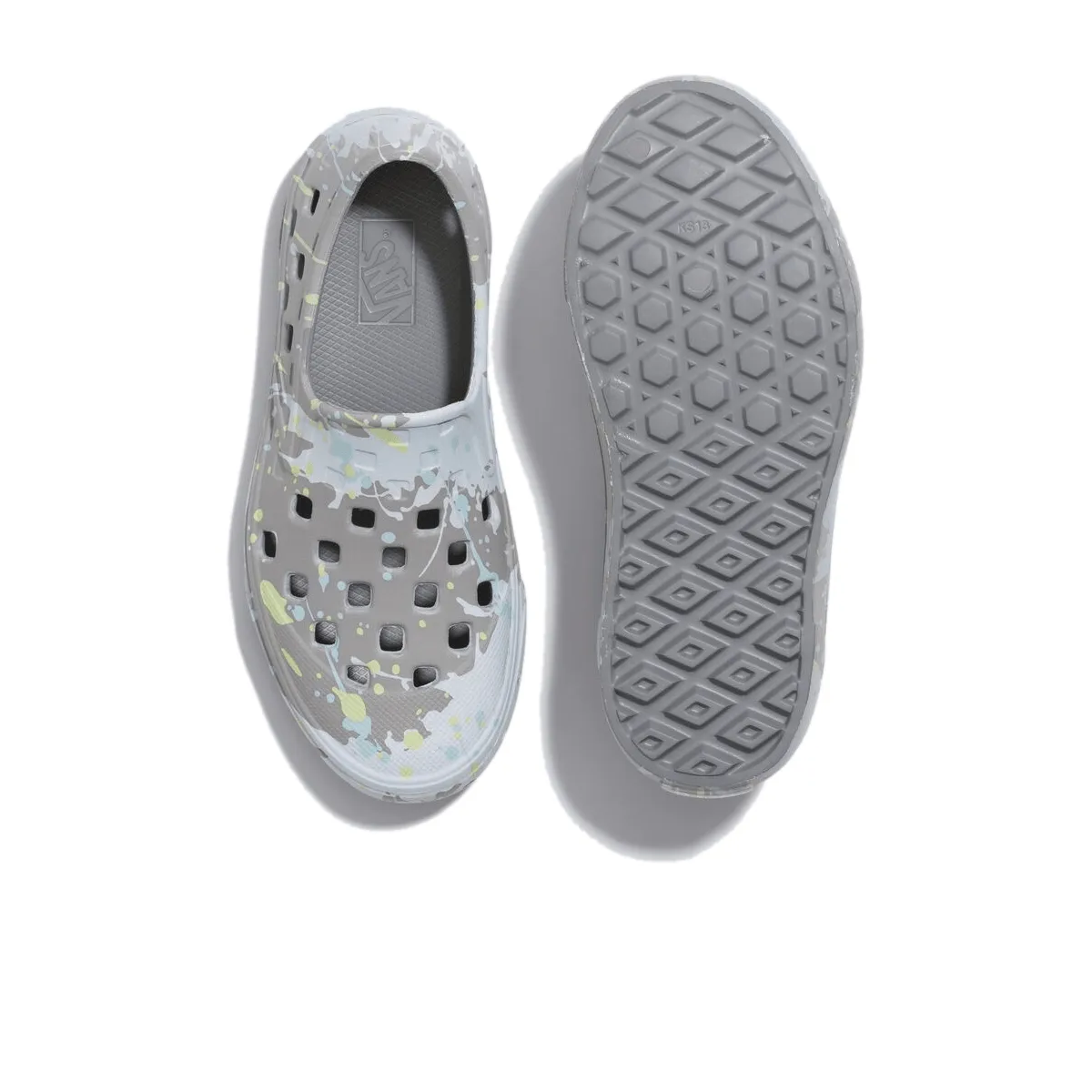 Kid's Slip-On TRK 'Paint Splatter' Trail Glow Support Step