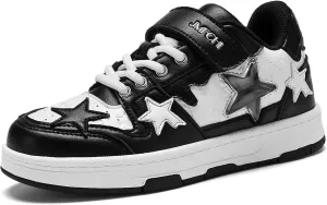 Kids Sneakers Fashion Comfortable Casual Athletic Tennis Shoe Breathable Lightweight Slip on Sports Shoes