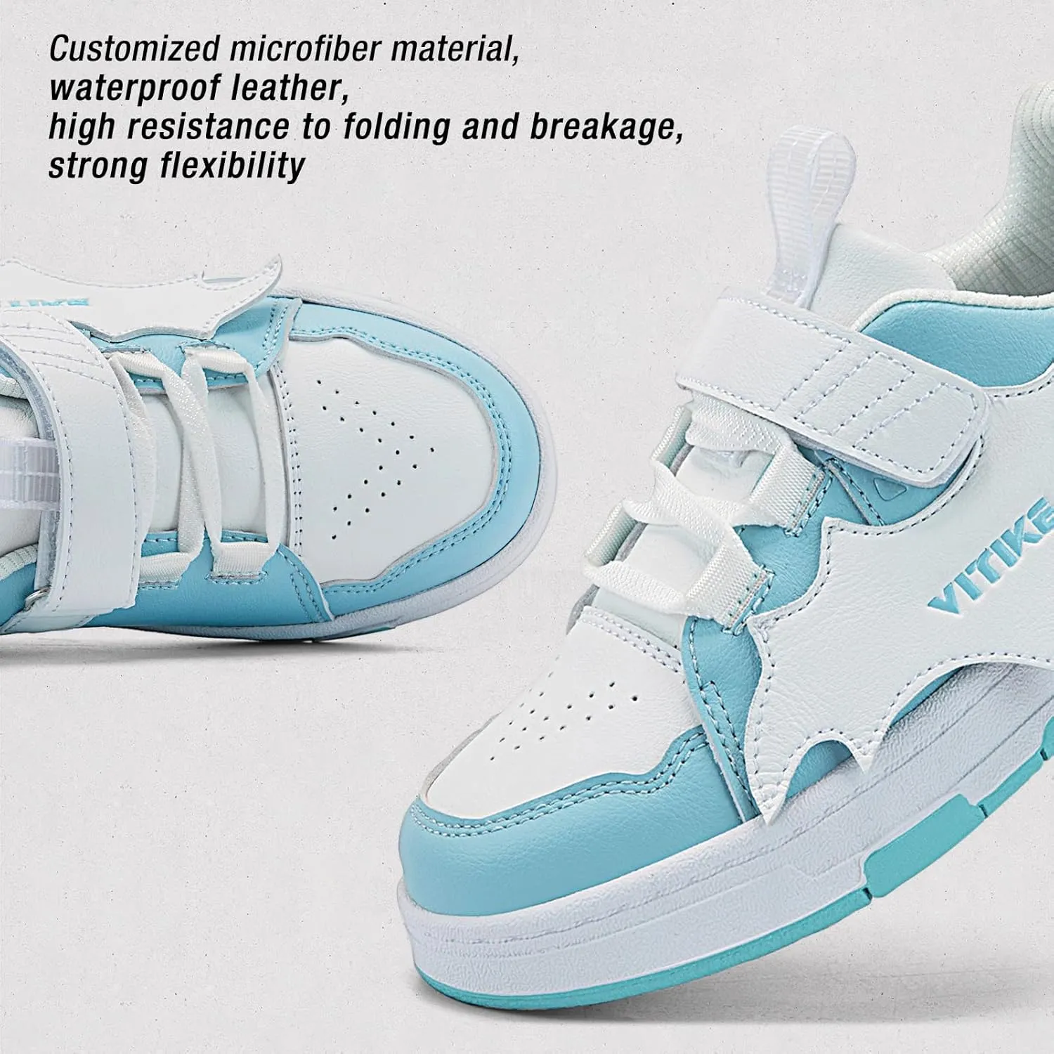 Kids Sneakers Fashion Comfortable Casual Athletic Tennis Shoe Breathable Lightweight Slip on Sports Shoes