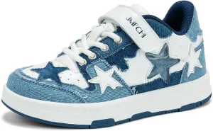 Kids Sneakers Fashion Comfortable Casual Athletic Tennis Shoe Breathable Lightweight Slip on Sports Shoes