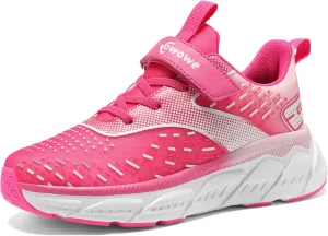 Kids Sneakers for Boys Girls Running Tennis Shoes Lightweight Breathable Sport Athletic Athletic Gym Walking Shoes for Little Kids/Big Kids