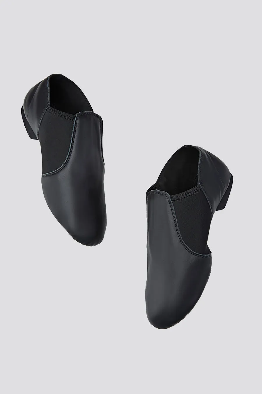 Kids Unisex Jazz Shoes Leather Slip-On Dance Shoes