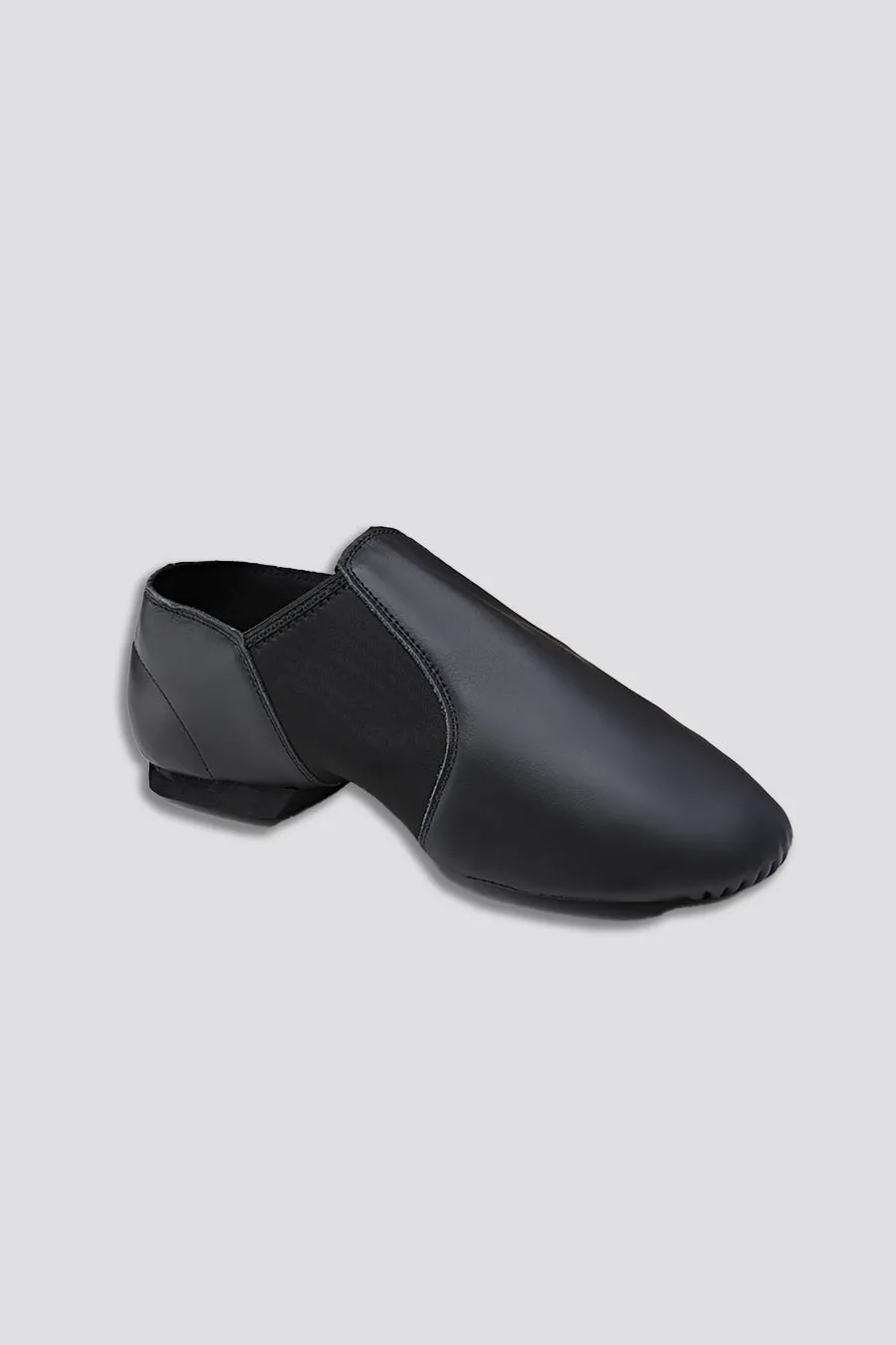 Kids Unisex Jazz Shoes Leather Slip-On Dance Shoes