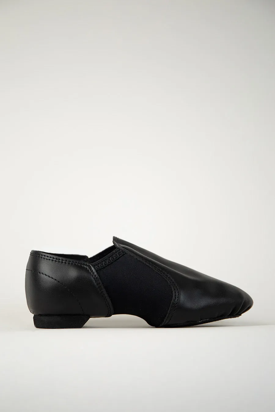 Kids Unisex Jazz Shoes Leather Slip-On Dance Shoes