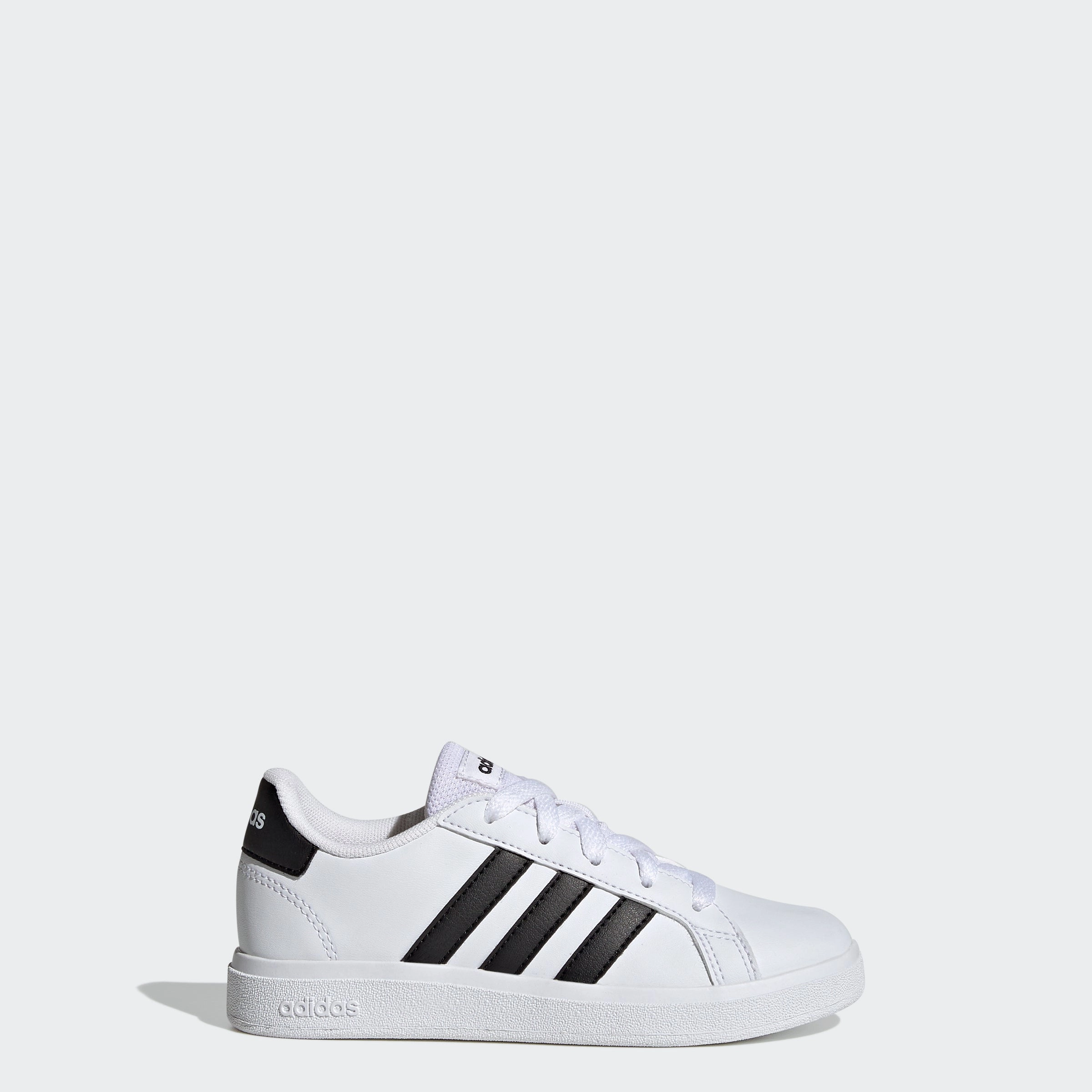 Kids' adidas Grand Court Lifestyle Tennis Lace-Up Shoes Motion Comfort Performance Wear