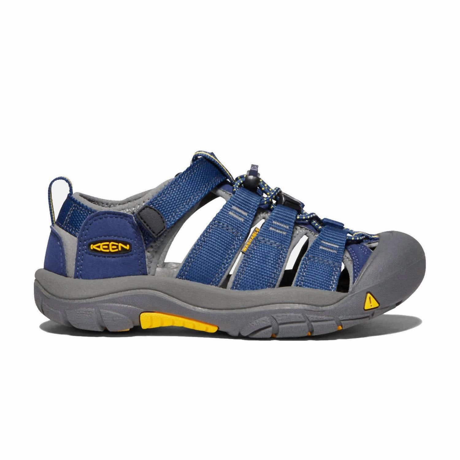 LightweightSole Sock Like Fit Kids Newport H2 Sandal In Blue