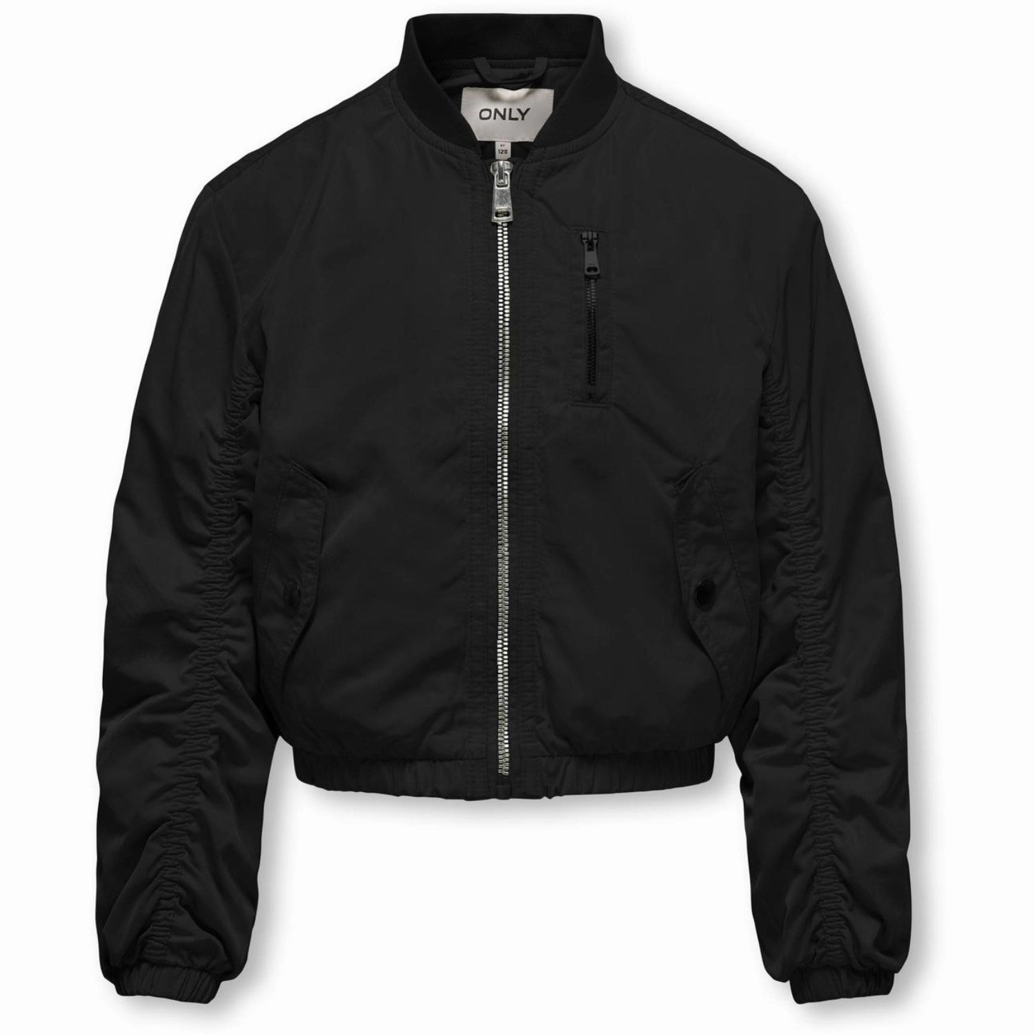 Street Fashion Draft Block kids ONLY Black Minna Life Bomber