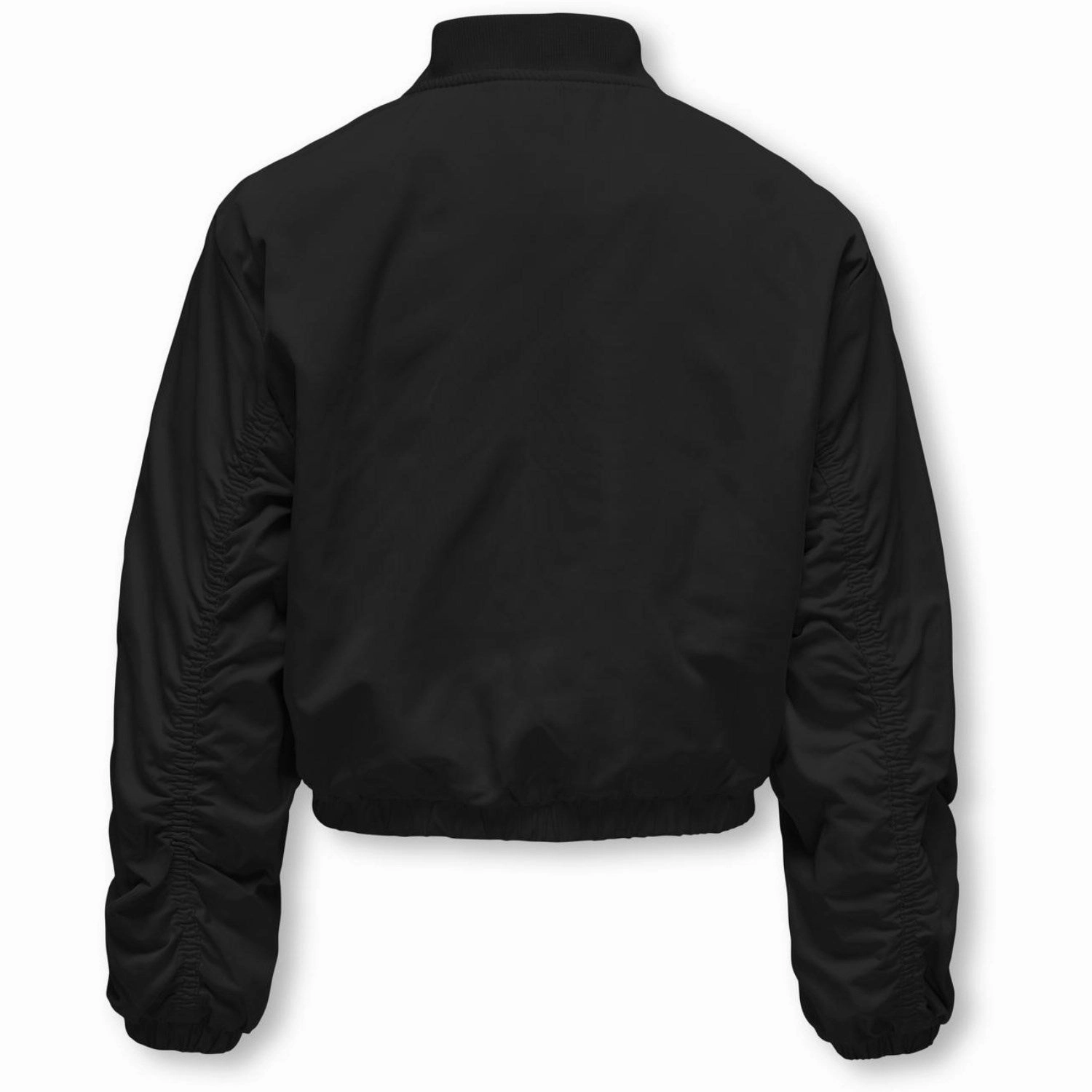 Fringe Detail Stretch Paneling kids ONLY Black Minna Life Bomber