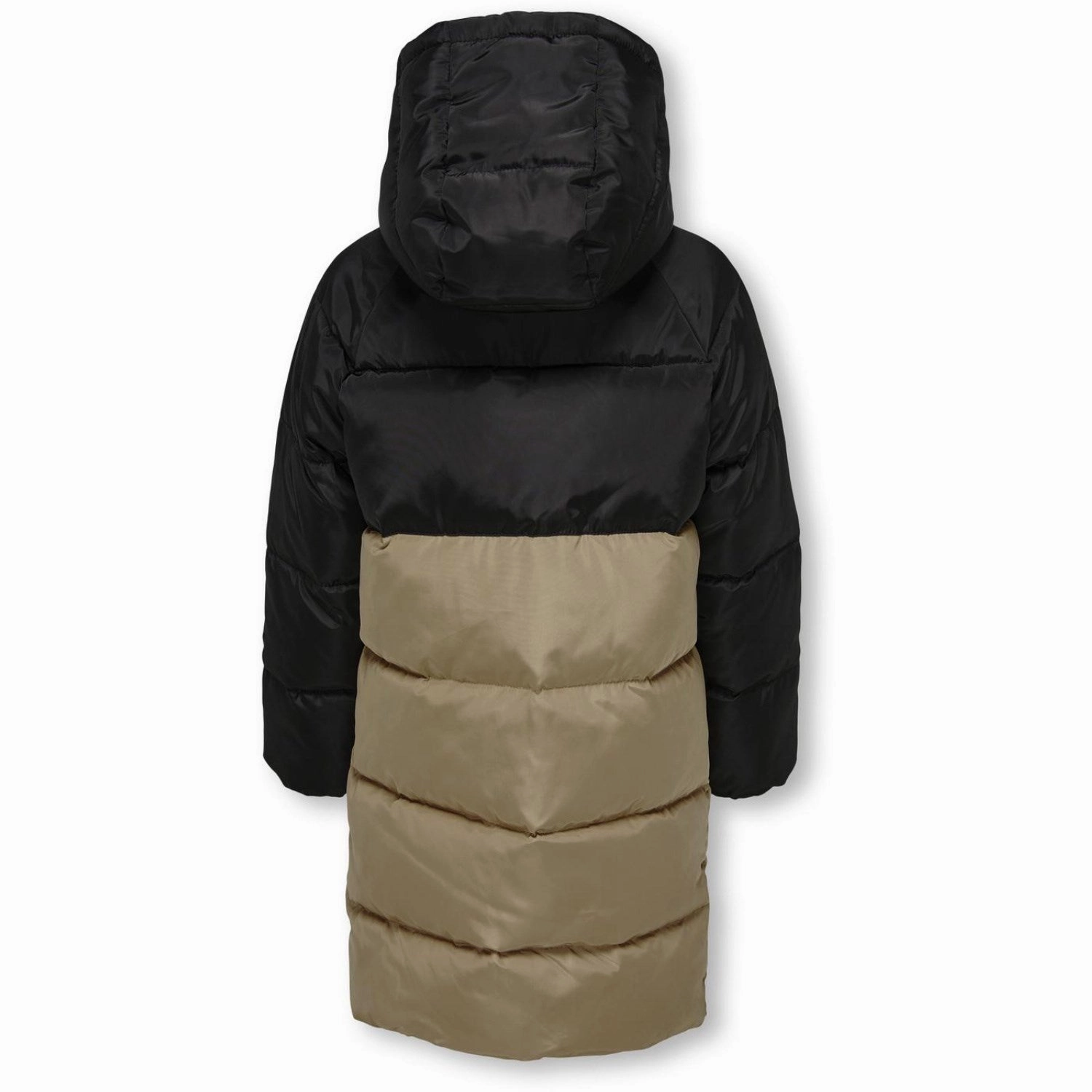 Quick Dry Fabric kids ONLY Black Newbecca Long Puffer Jacket
