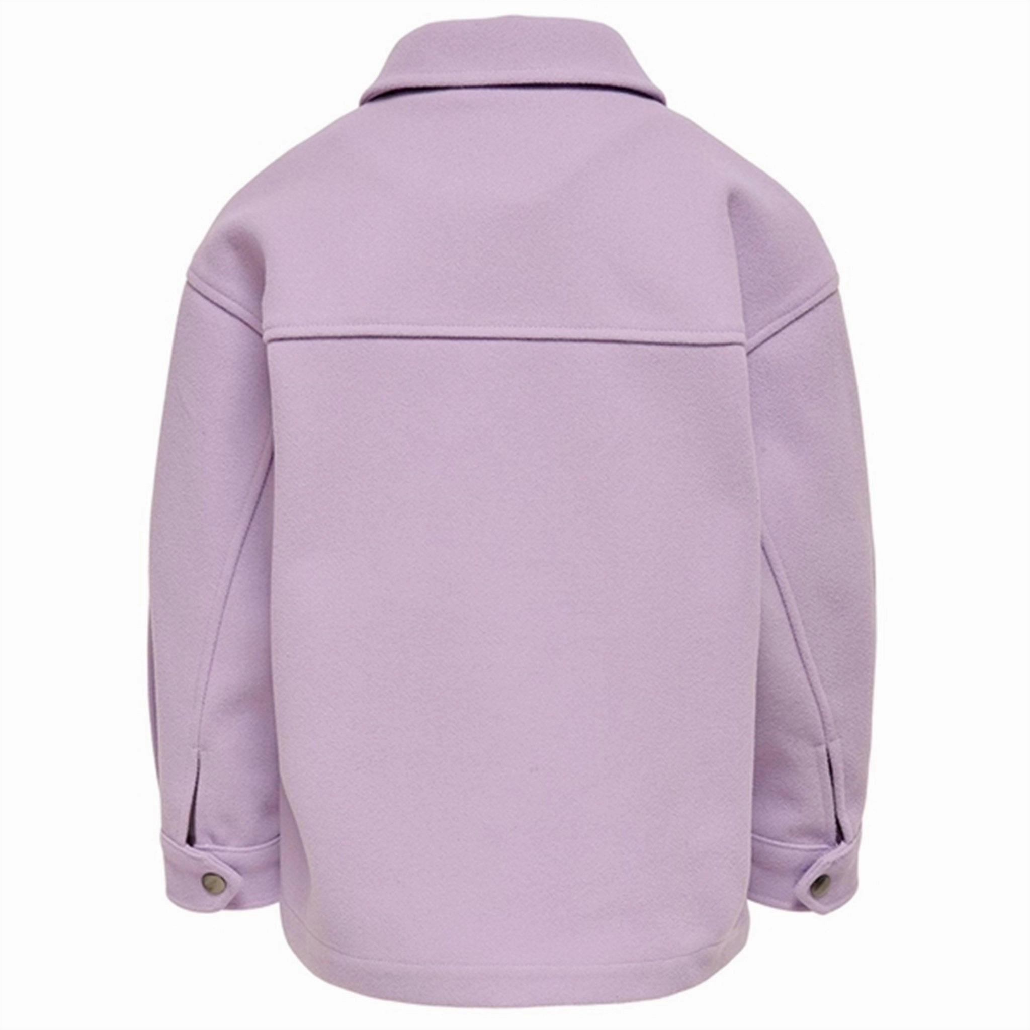 Logo Free Style Kids ONLY Lavender Ellene Shacket