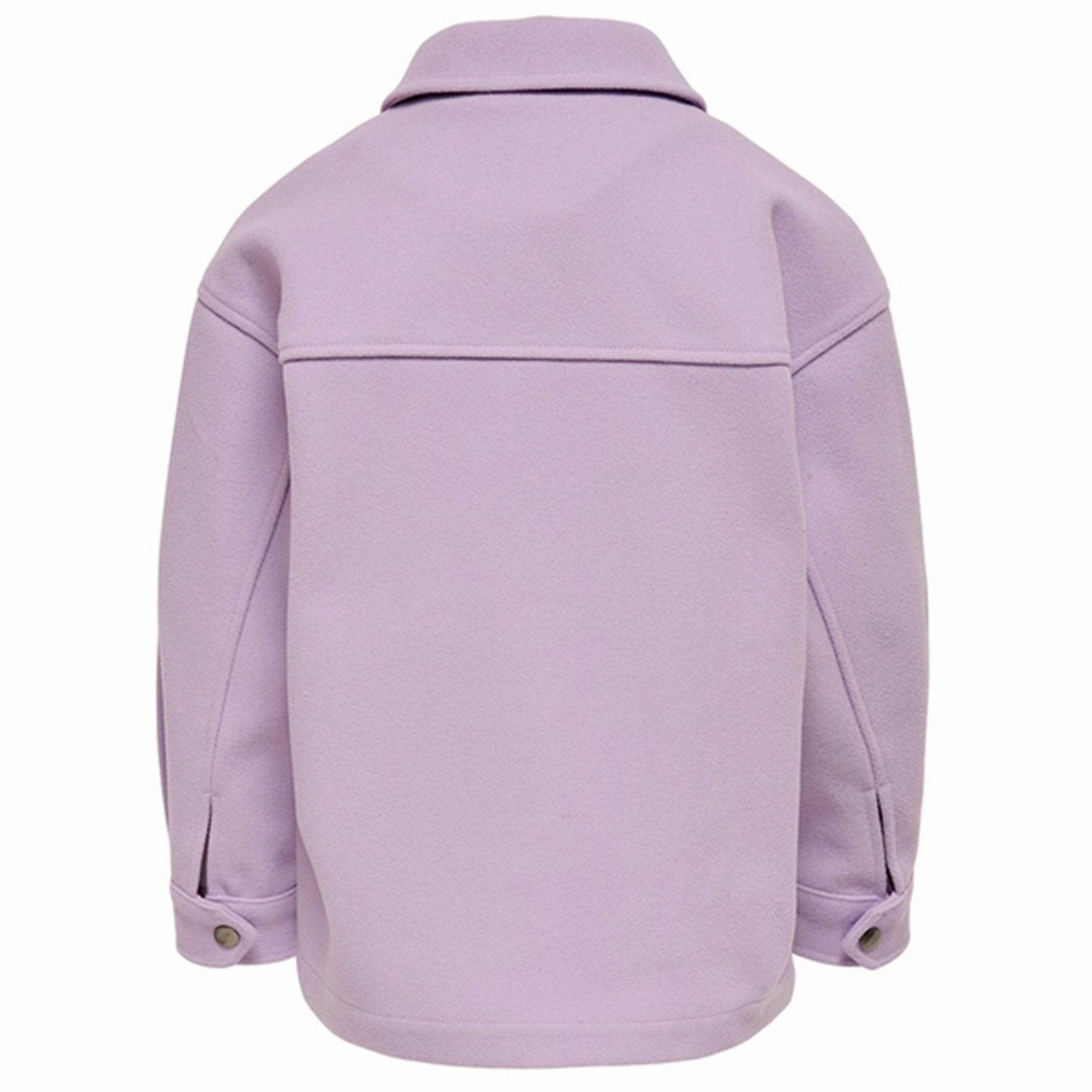 Kids ONLY Lavender Ellene Shacket Wrinkle Resistant