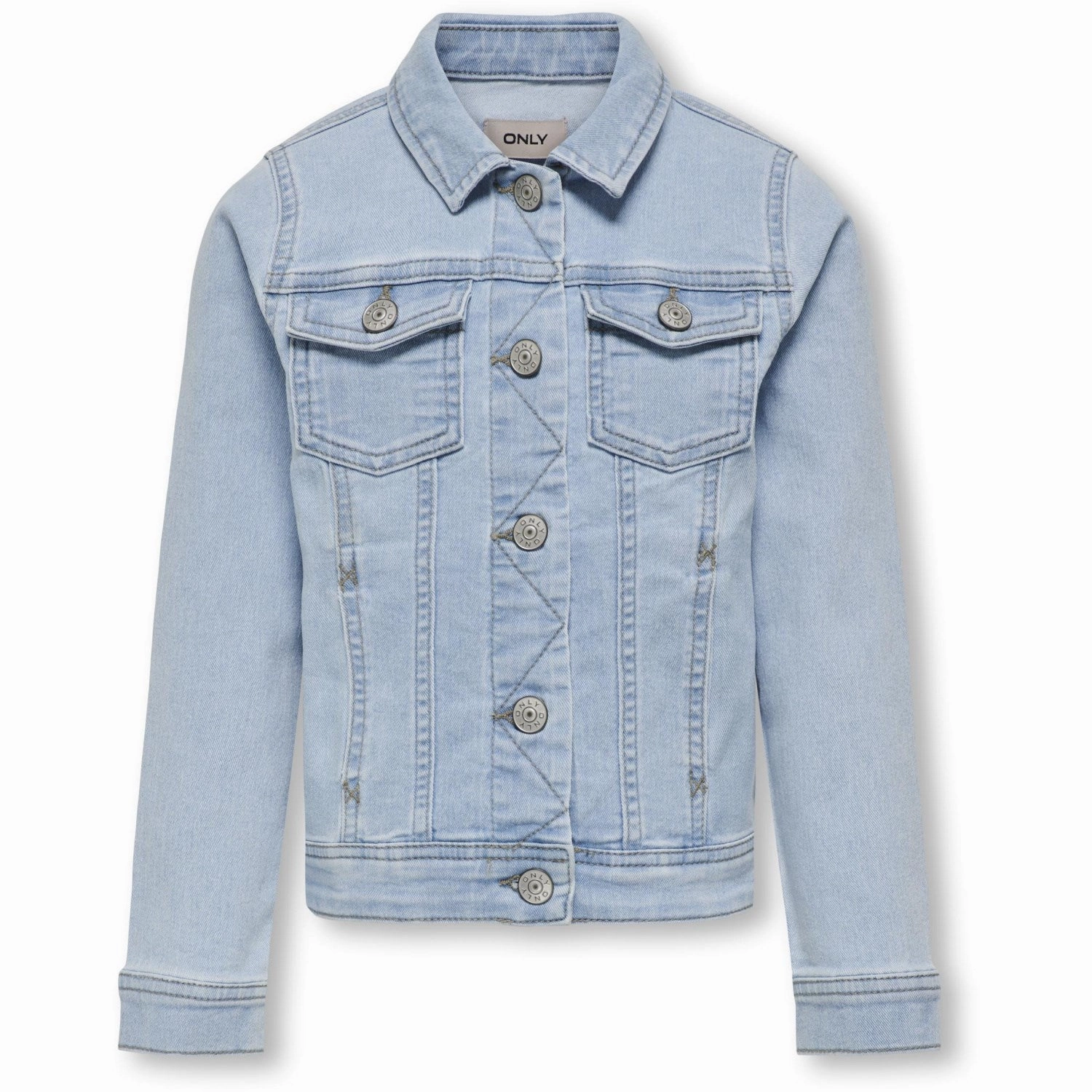Sporty Touch Kids ONLY Light Blue Denim Sara Denim Jacket Noos