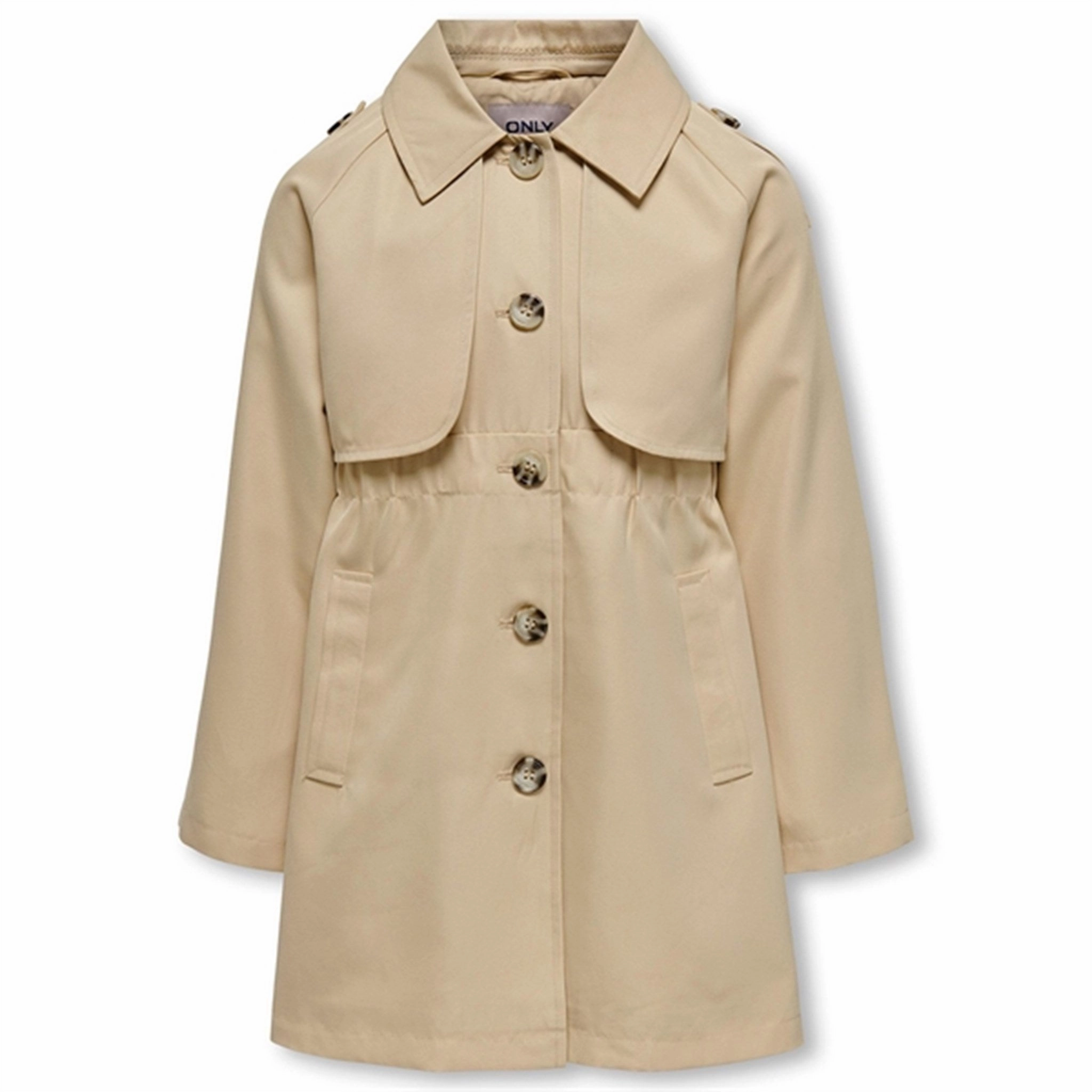 Kids ONLY Pebble Hyachint Trenchcoat Cold Ready Look Loose Fit