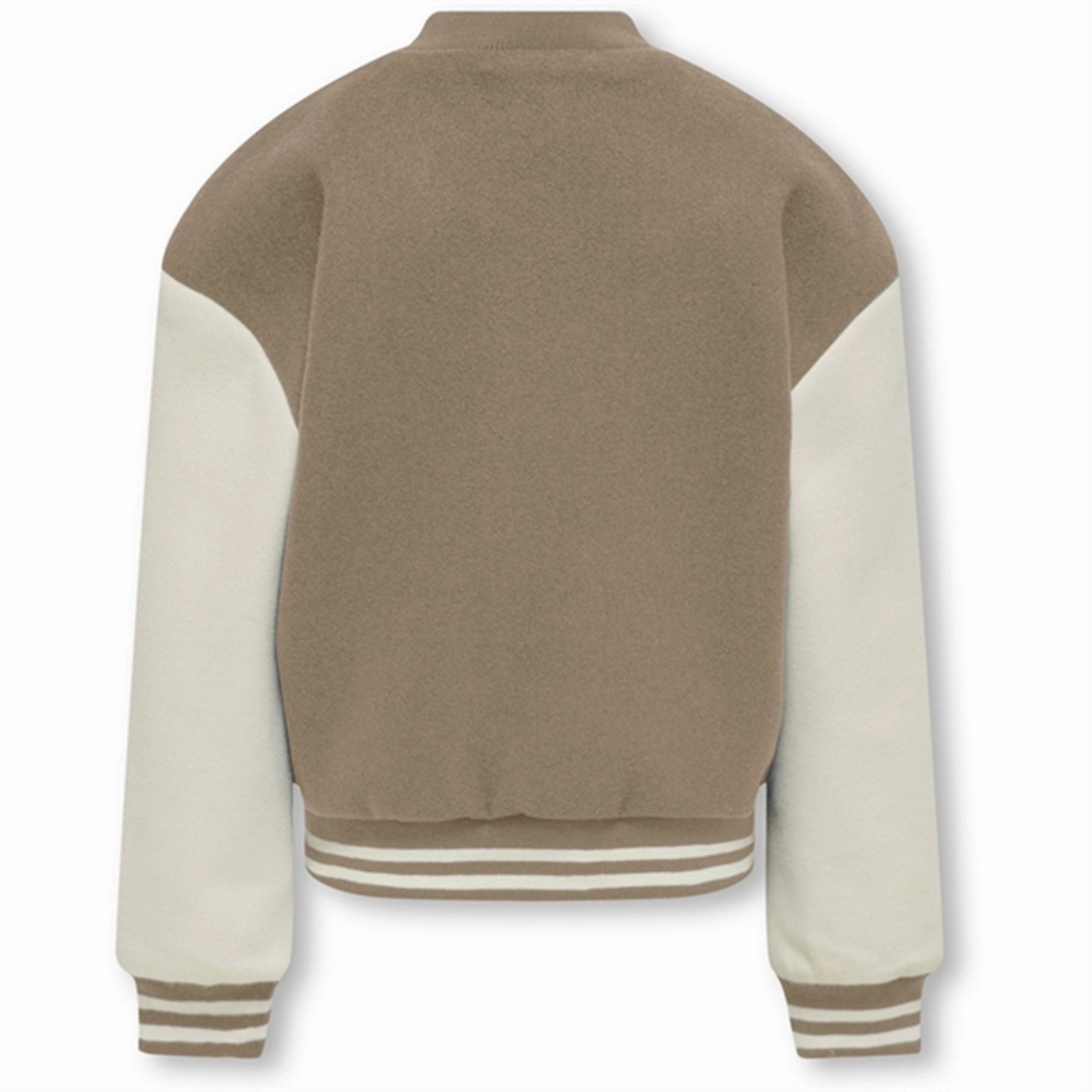 ReinforcedElasticHem Convertible styles Kids ONLY Simply Taupe Cloud Dancer Silja Life Bomber Jacket