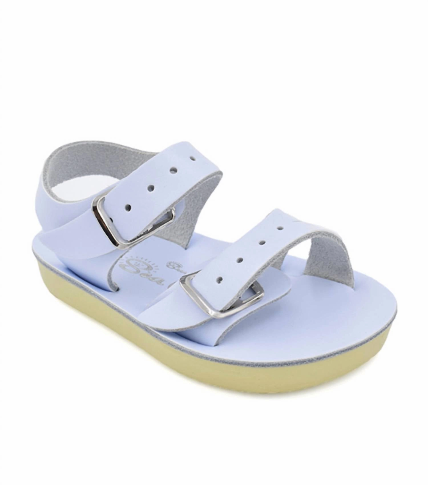 Adaptive Fit Lacing Kids Surfer Sandal In Light Blue