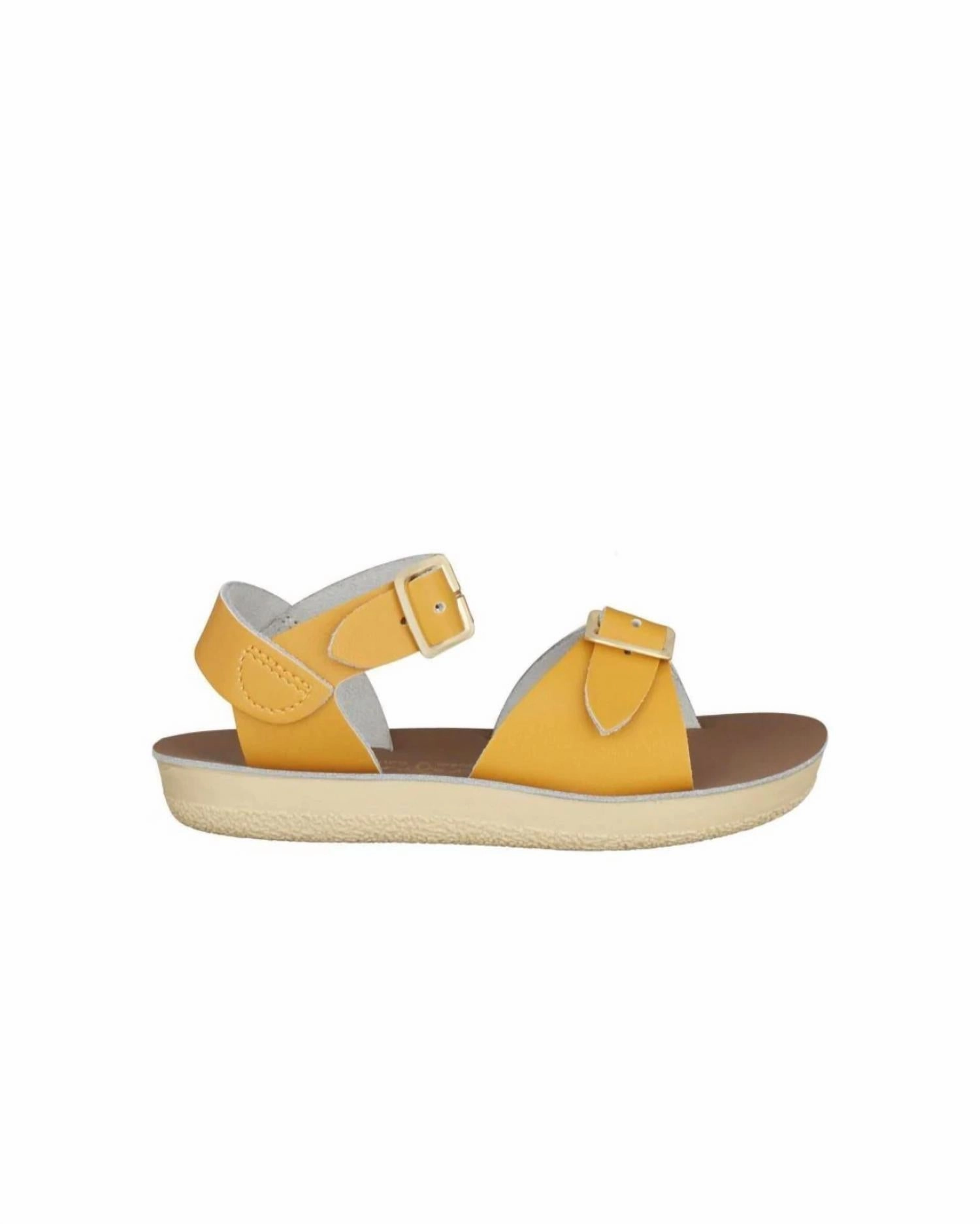 Urban Activity Durable piece Kids Surfer Sandal In Mustard