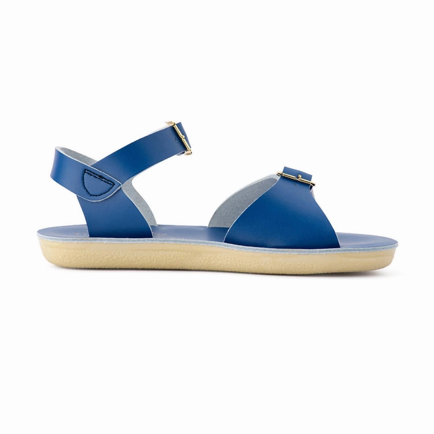 Responsive foam Kids Two-Strap Sandal In Cobalt