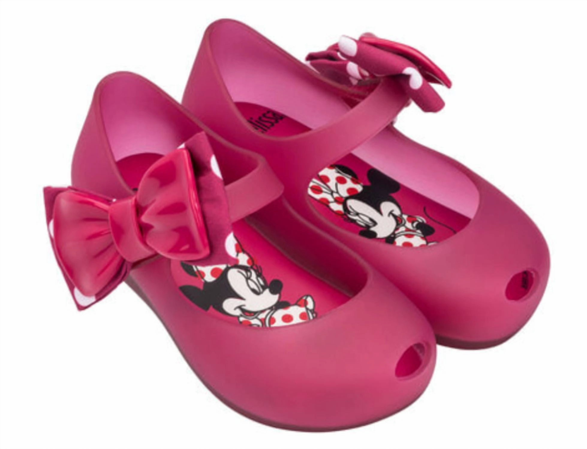 Kids Ultragirl Minnie Ii Bow Sandals In Pink TPU Midsole Multi Surface Traction