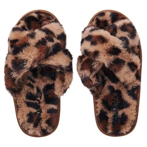 Kip & Co Cheetah Slippers - Kids