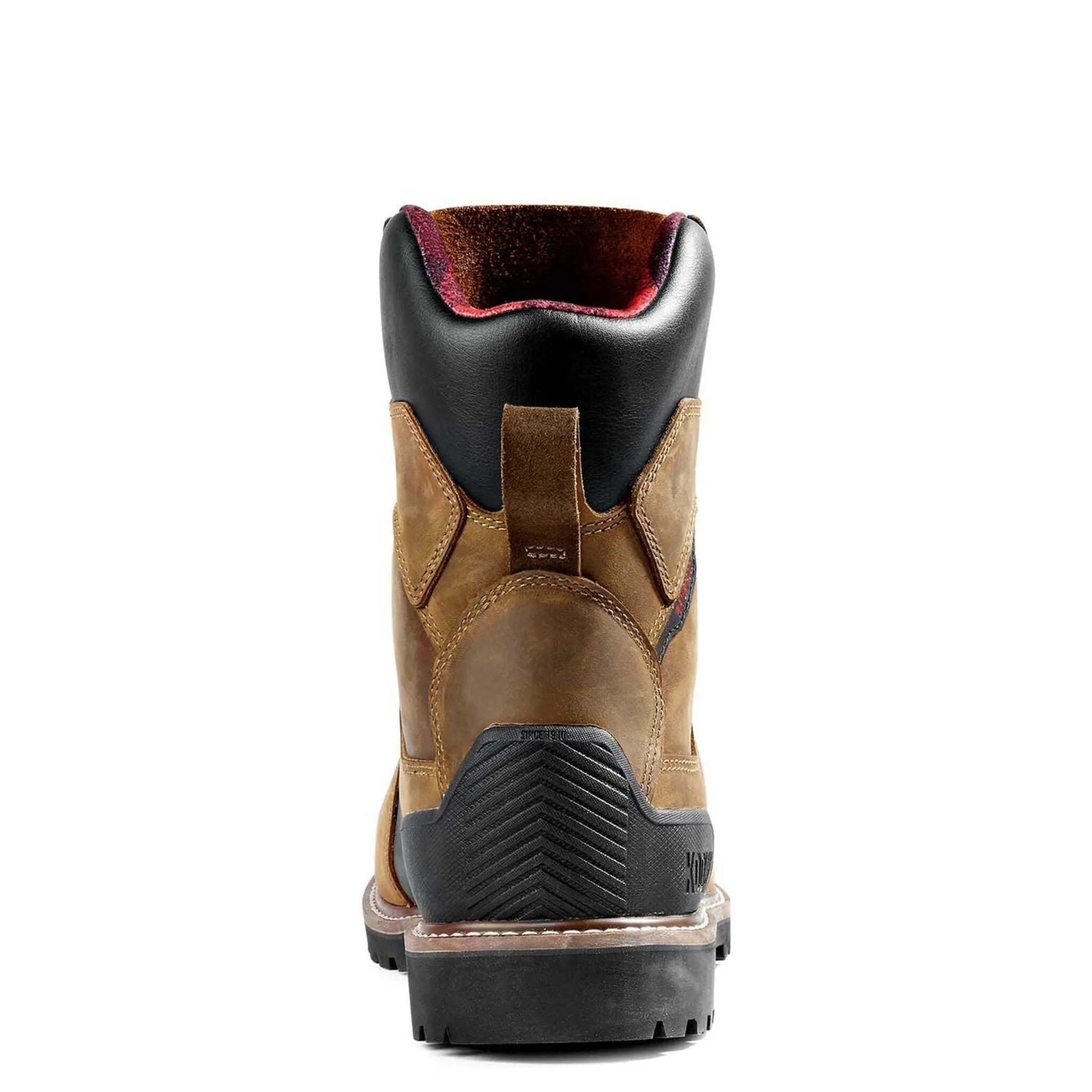 Kodiak Men's 8" Generations Widebody Safety Work Boots – Waterproof Full Grain Leather, Composite Toe, Slip-Resistant, Comfortable | Sizes 8-16