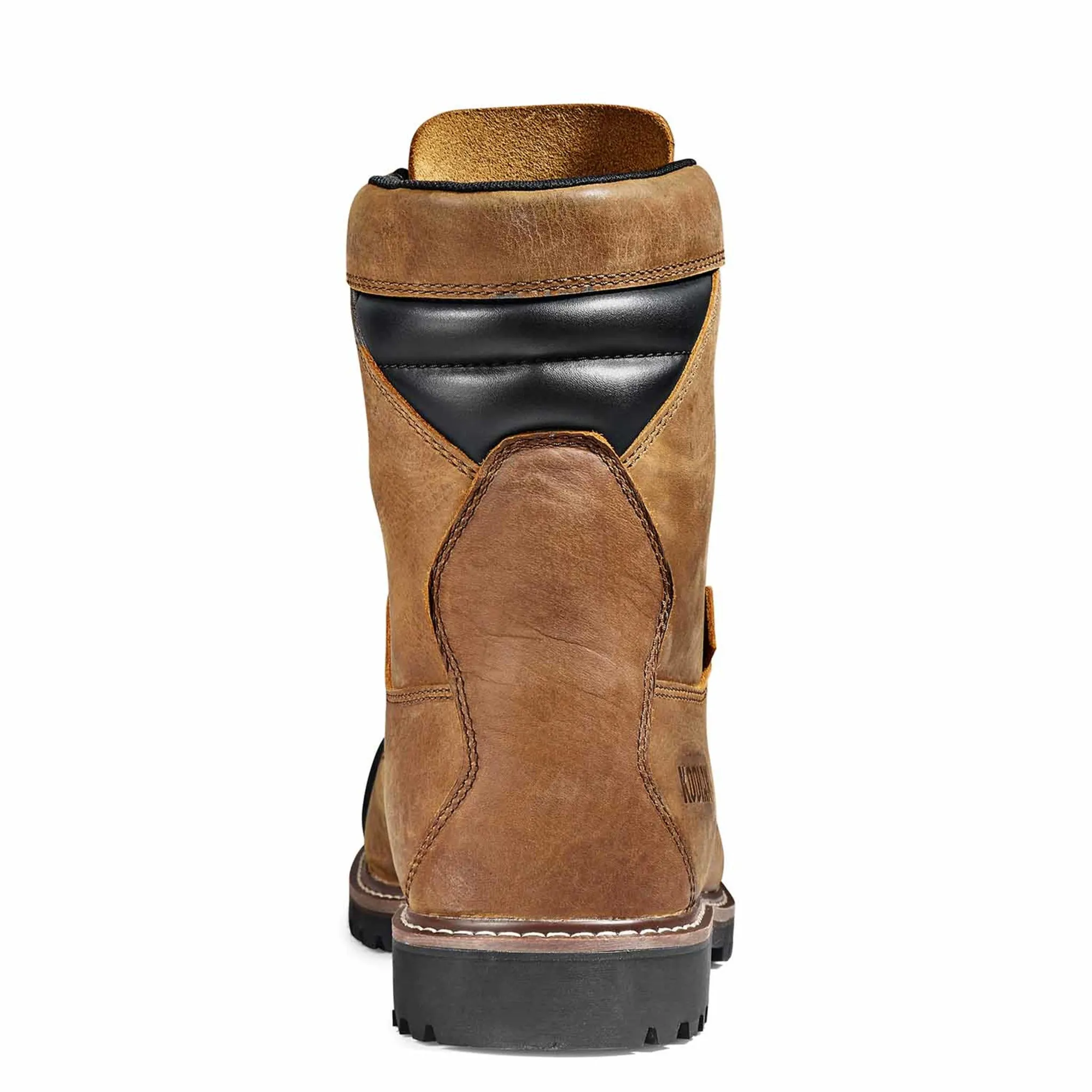 Kodiak Men's McKinney M.U.T.™ 8" Waterproof Safety Work Boots – Full Grain Leather, Composite Toe & Plate, Comfortzone Footbed | Sizes 7-15