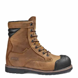 Kodiak Men's McKinney M.U.T.™ 8" Waterproof Safety Work Boots – Full Grain Leather, Composite Toe & Plate, Comfortzone Footbed | Sizes 7-15