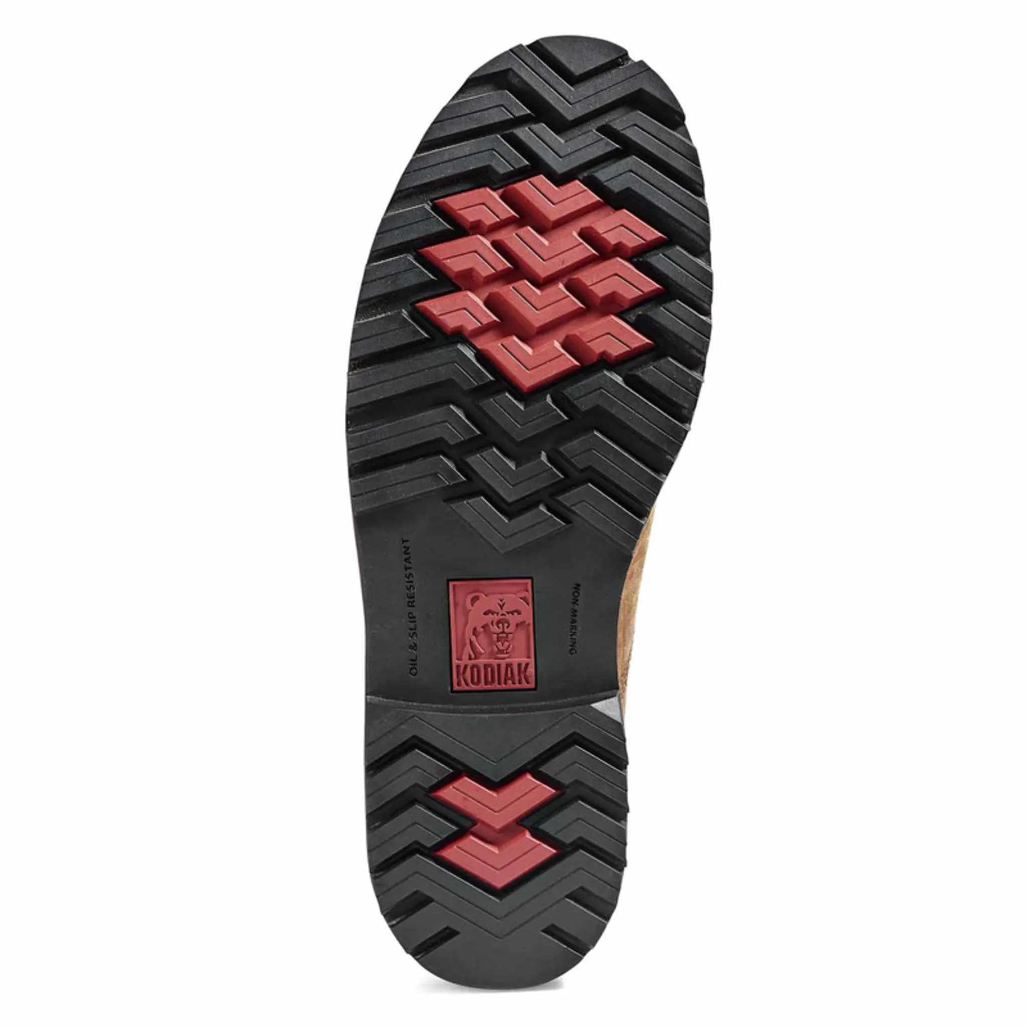 Kodiak Men's McKinney M.U.T.™ 8" Waterproof Safety Work Boots – Full Grain Leather, Composite Toe & Plate, Comfortzone Footbed | Sizes 7-15