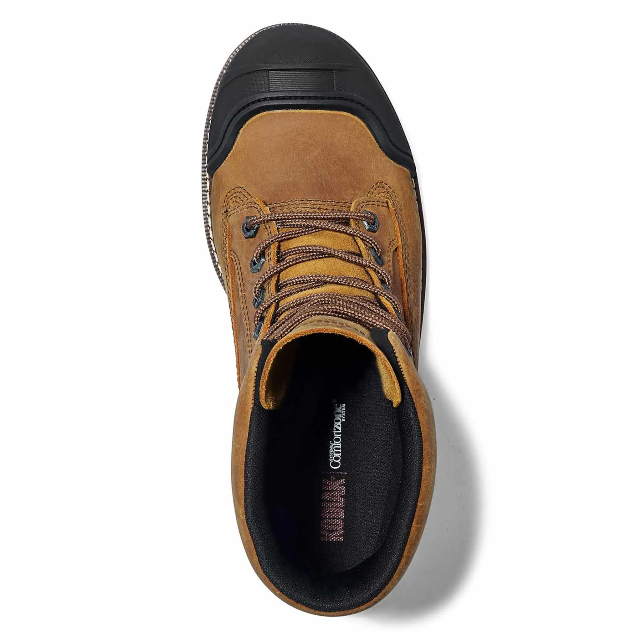 Kodiak Men's McKinney M.U.T.™ 8" Waterproof Safety Work Boots – Full Grain Leather, Composite Toe & Plate, Comfortzone Footbed | Sizes 7-15