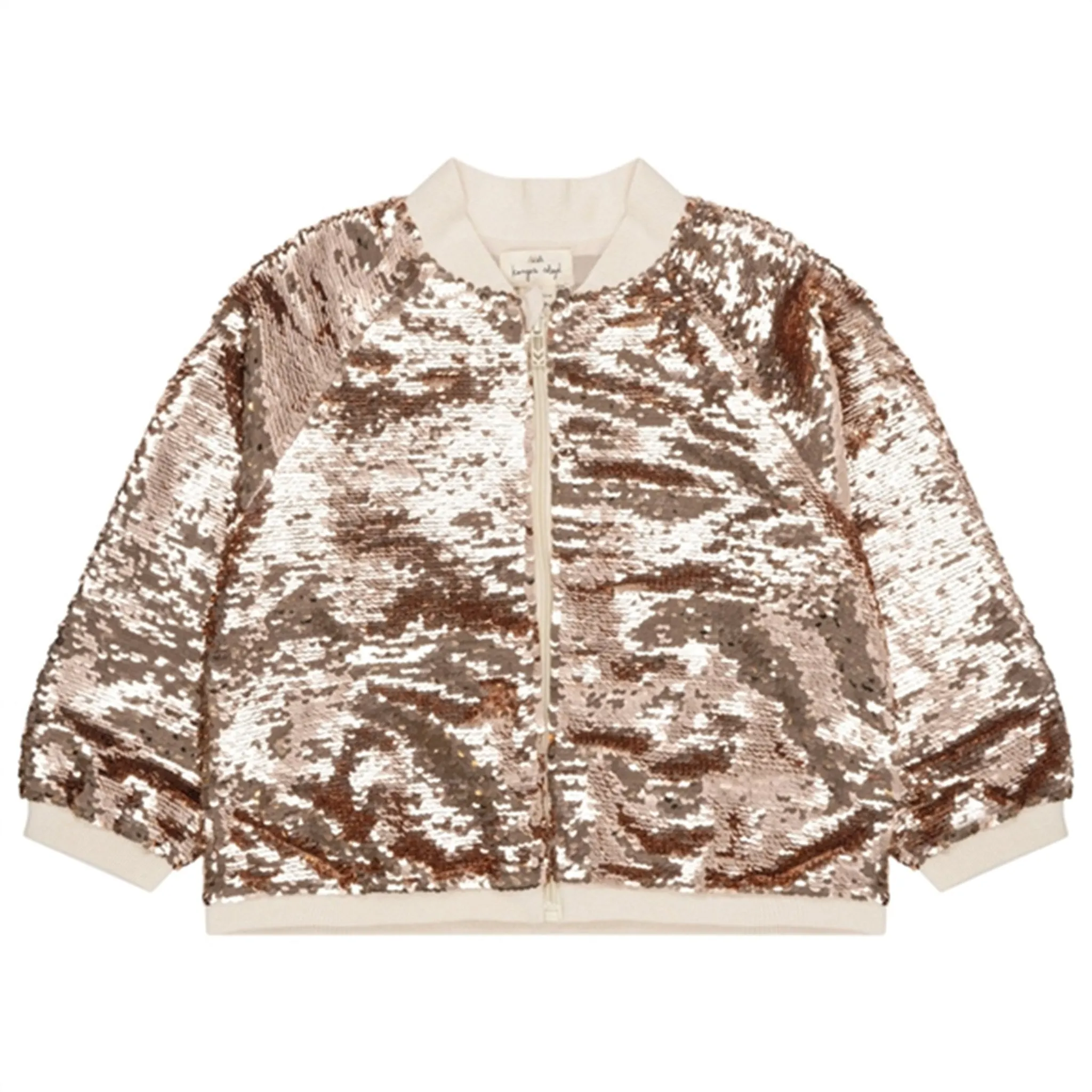 Soft Fleece Lining Wrinkle Free Fabric Konges Sl?jd Brazilian Sand Lulu Bomber Jacket