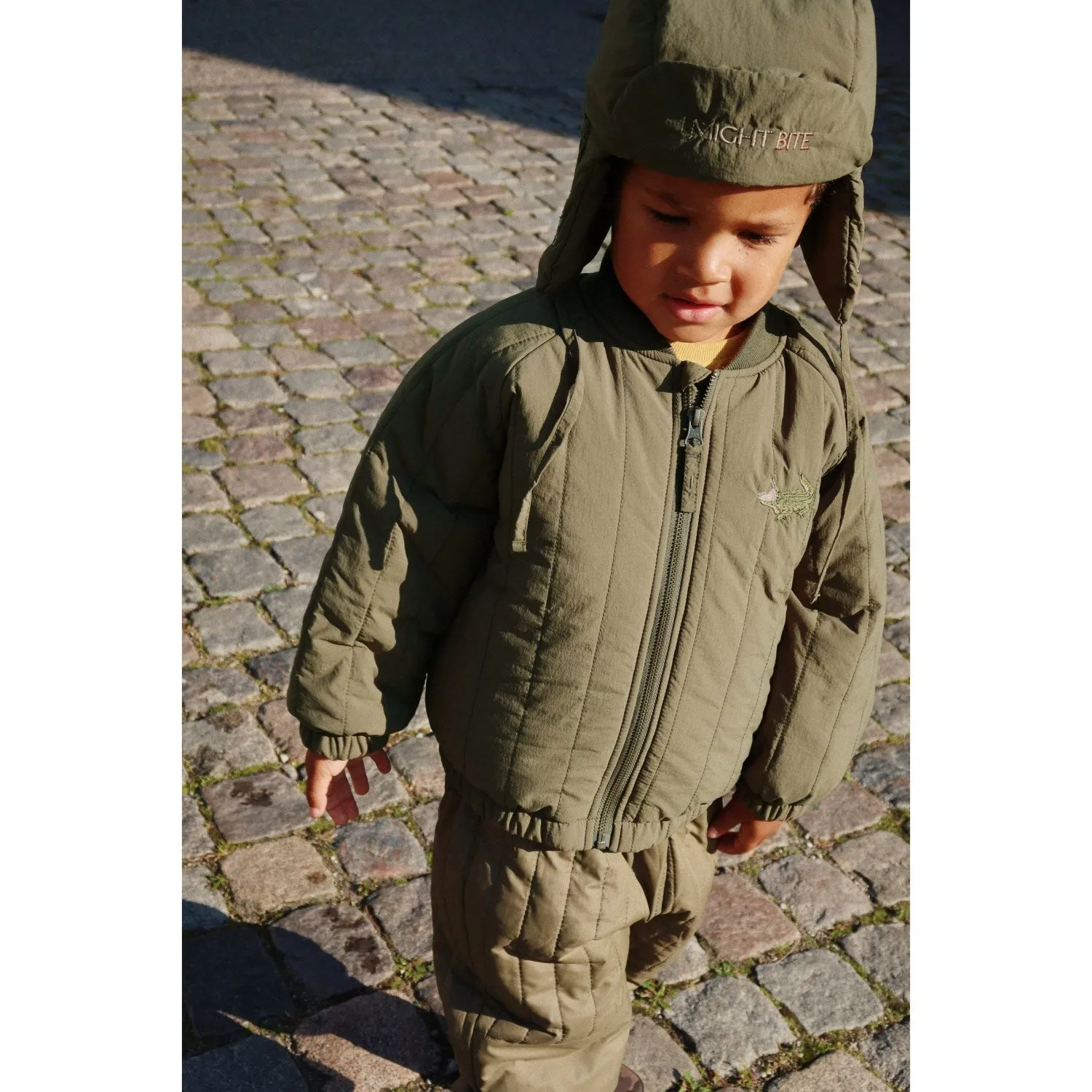 Konges Sl?jd Kalamata Juno Bomber Jacket Durable Stitching Zippered Pockets