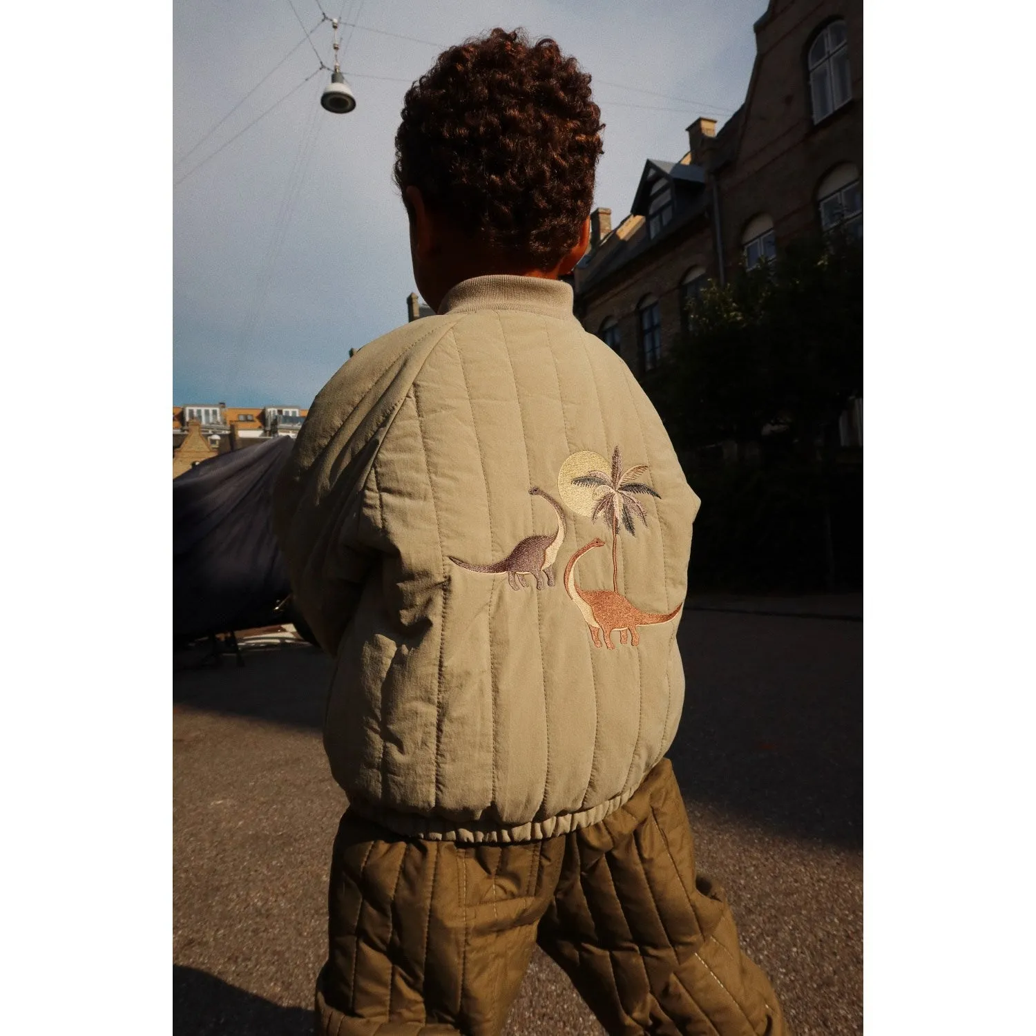 Stand Collar Konges Sl?jd Laurel Oak Juno Bomber Jacket