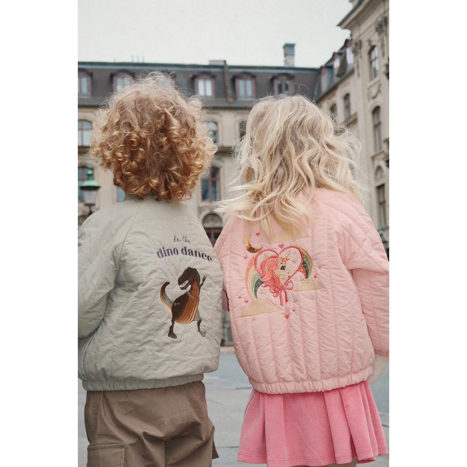 Windproof Design Comfy Fit Konges Sl?jd Mellow Rose Juno Bomber Jacket