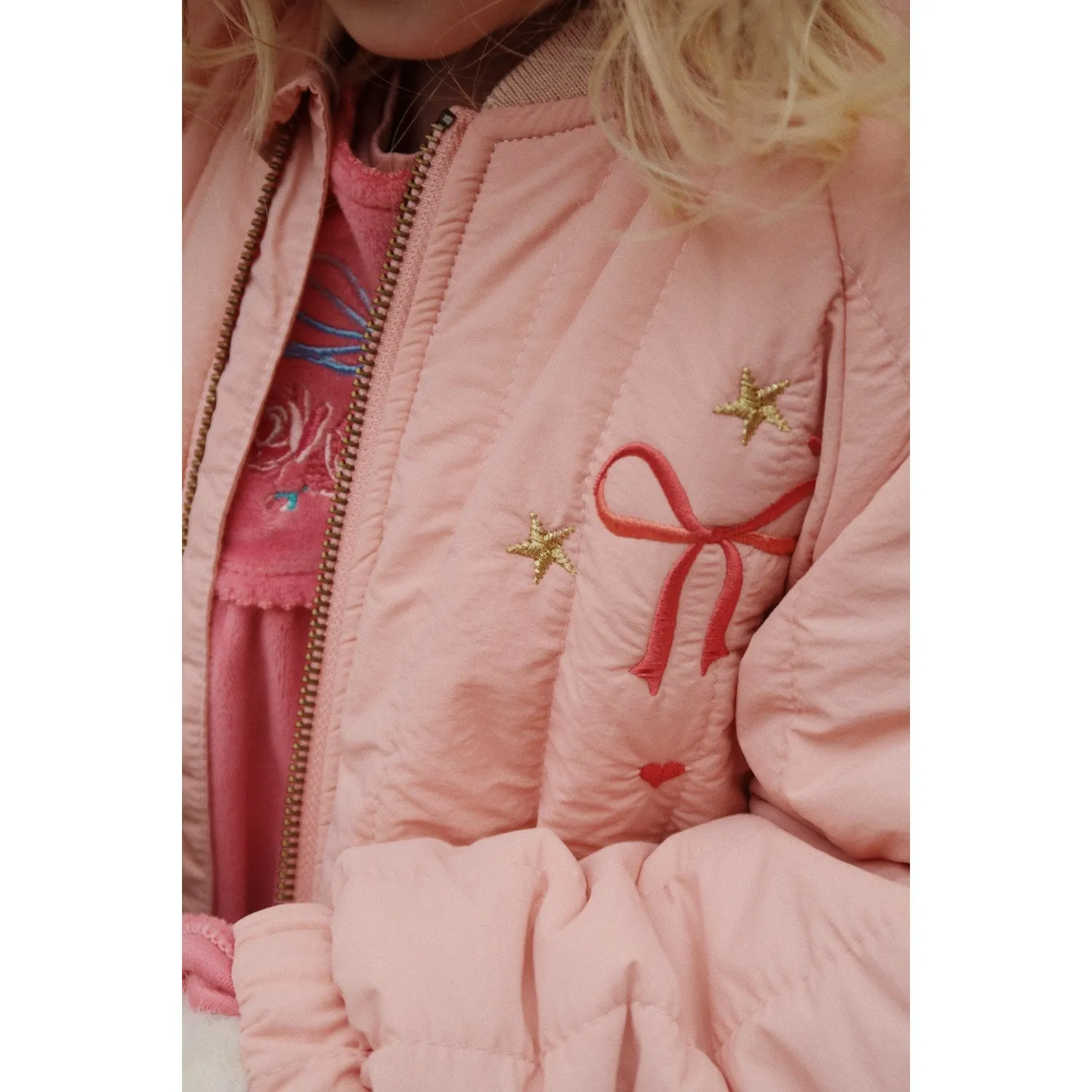 Konges Sl?jd Mellow Rose Juno Bomber Jacket Multipurpose Layering