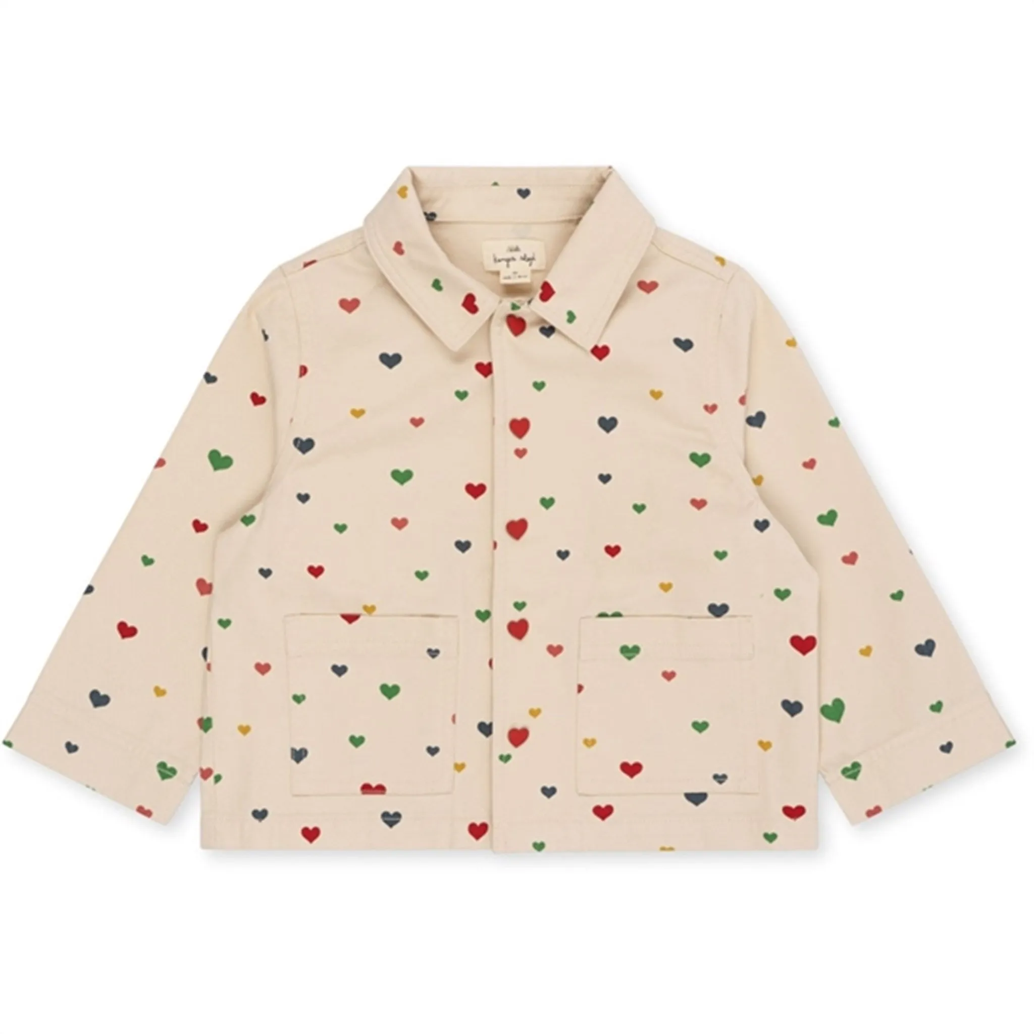 Konges Sl?jd Multi Heart Blush Fen Shirt Jacket Ventilation Panels