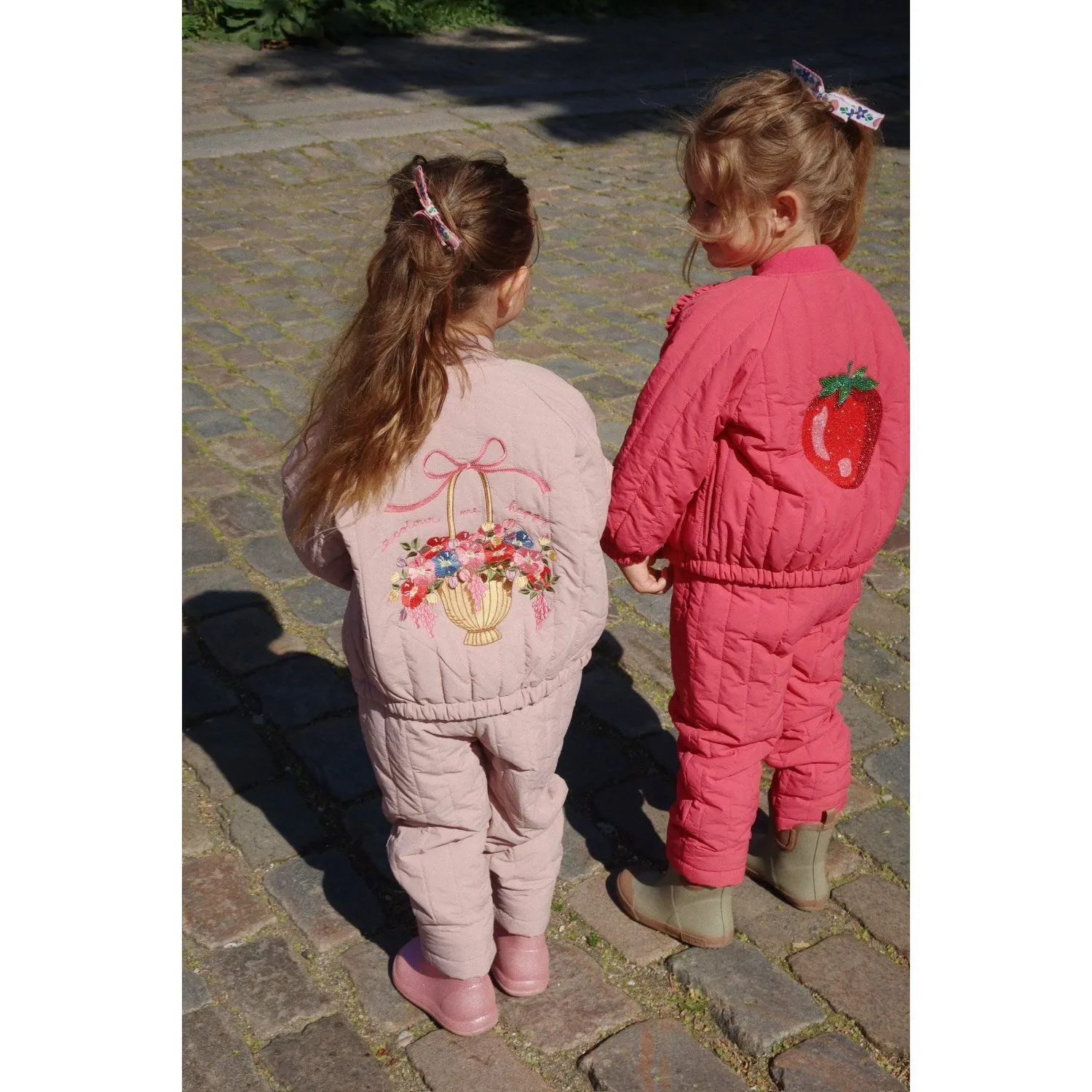Konges Sl?jd Raspberry Wine Juno Sparkle Bomber Jacket Pastel Shade