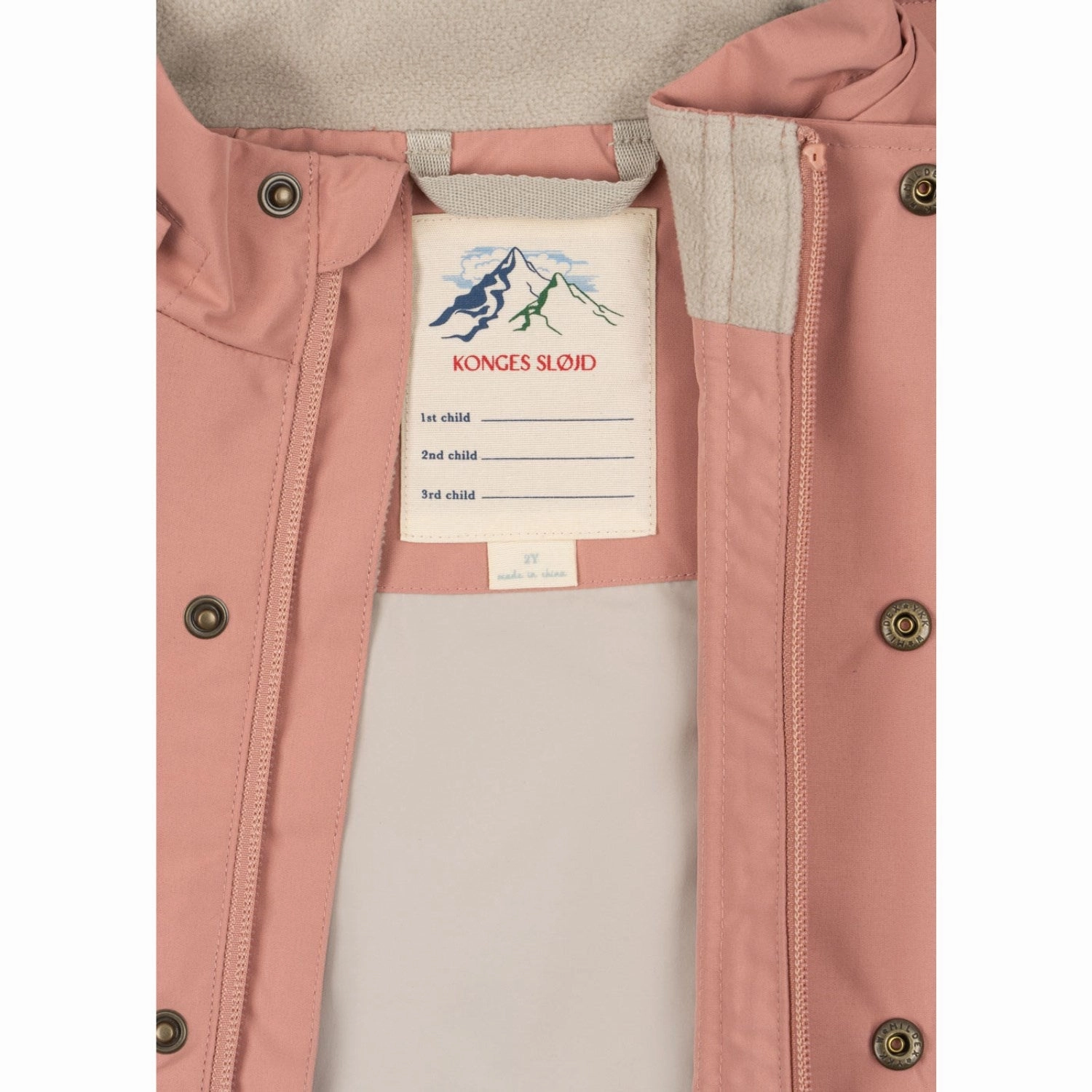 Konges Sl?jd Cameo Brown Award Shell Jacket Flexi Size Grs Airtight Seam Sealing HoodedStyle