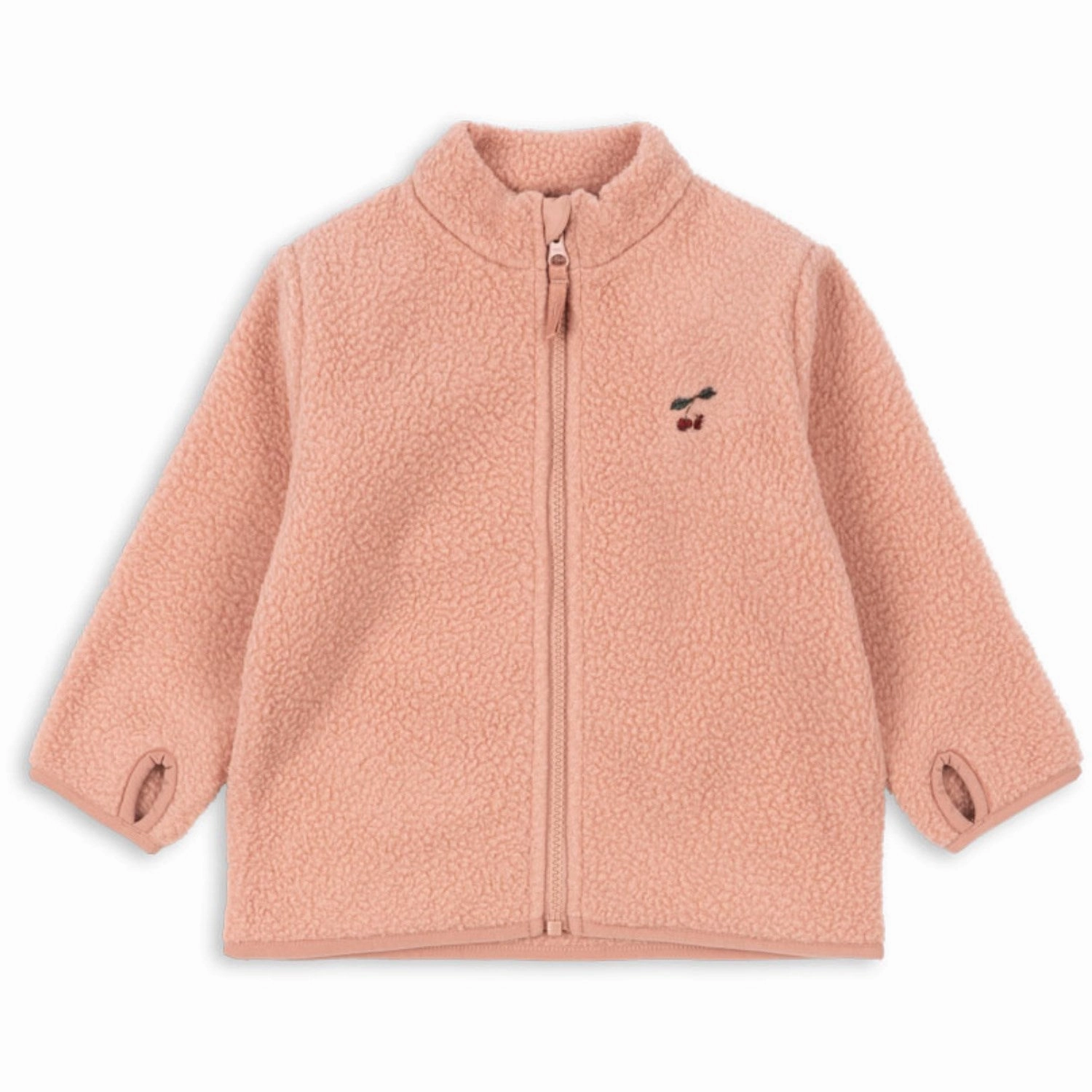 Konges Sl?jd Cameo Brown Thermy Fleece Jacket Grs Hidden Storage Compartment Slip Resistant Grip