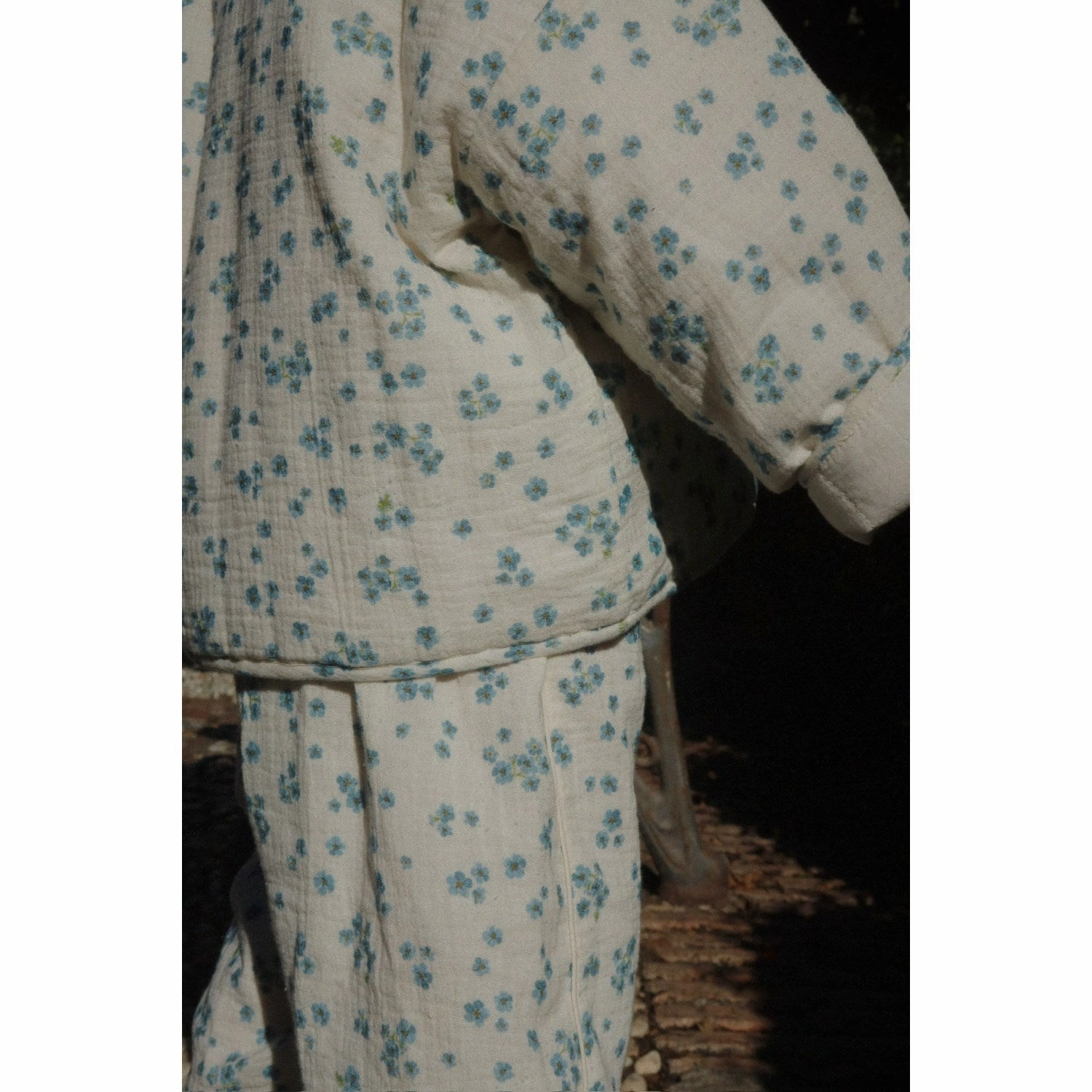 Konges Sl?jd Forget Me Not RHW X KS Mioblu Jacket Heavyweight Fabric Snag Proof Surface