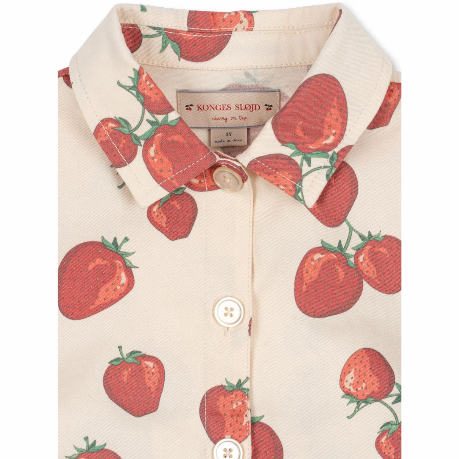 Heat Reflective Layer Fashion Forward Layer Konges Sl?jd Fragola Fen Shirt Jacket Gots