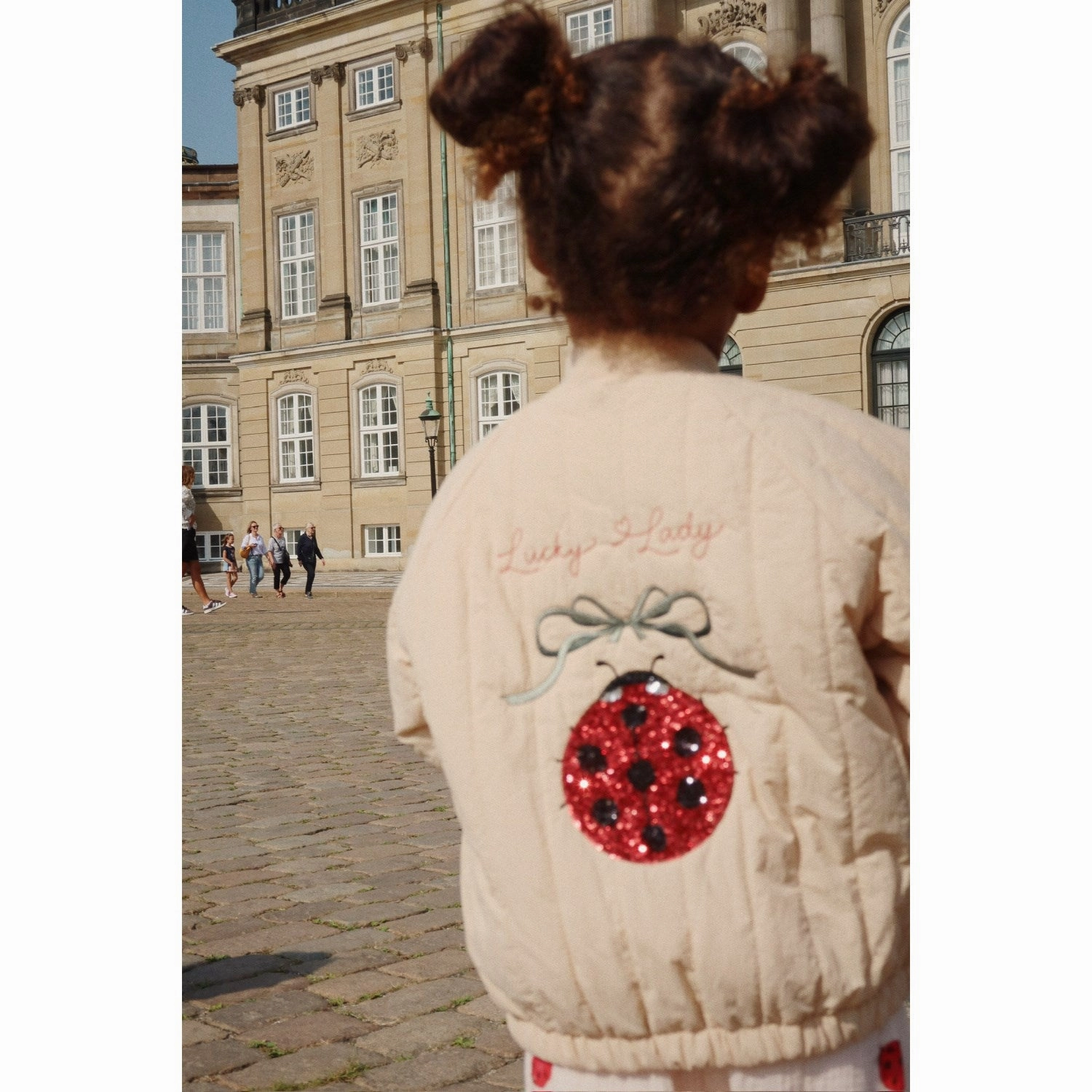 simple design Konges Sl?jd Frapp?? Juno Sequin Bomber Jacket