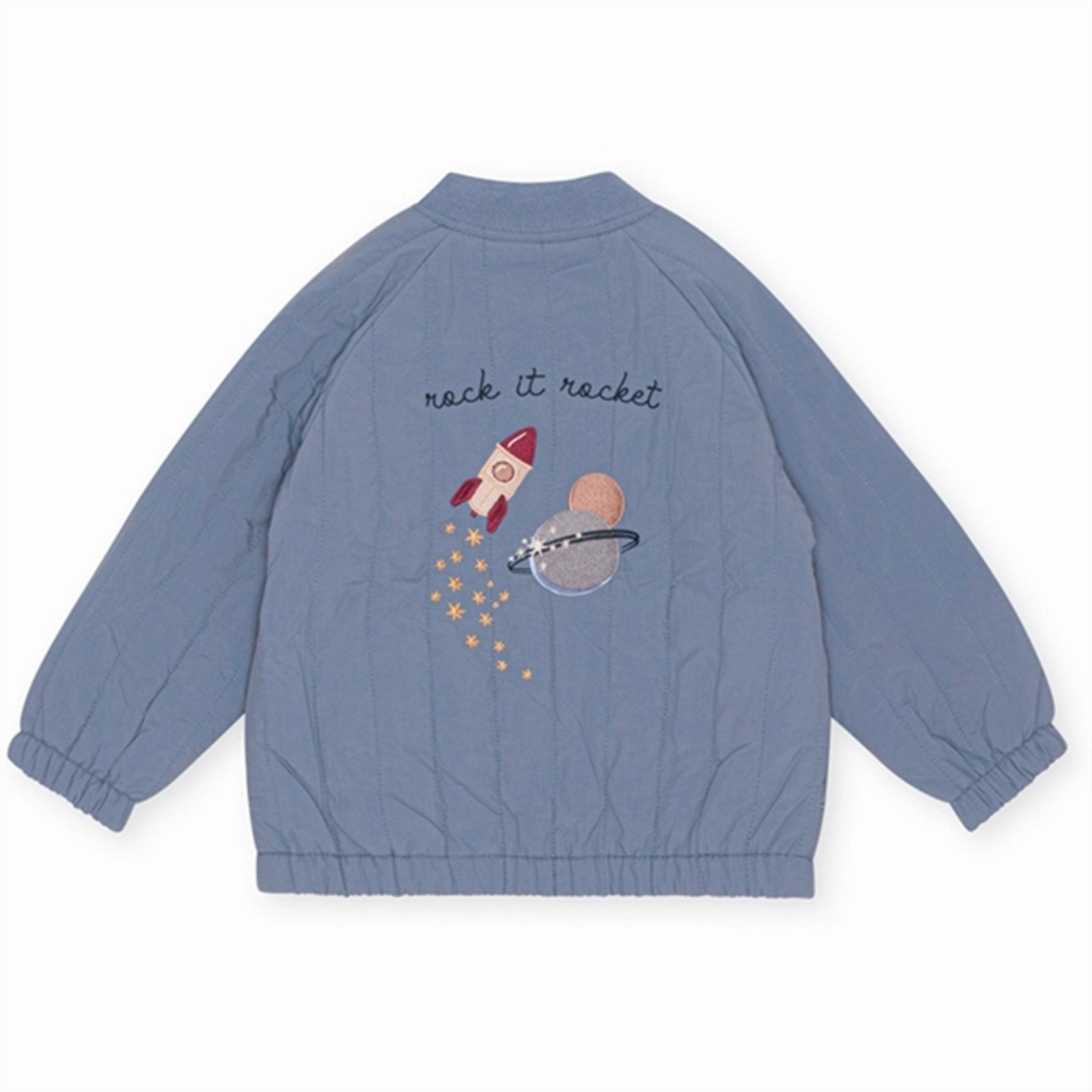 Anti Pilling Layer Friendly Shape Konges Sl?jd Juno Bomber Jacket Flint Stone