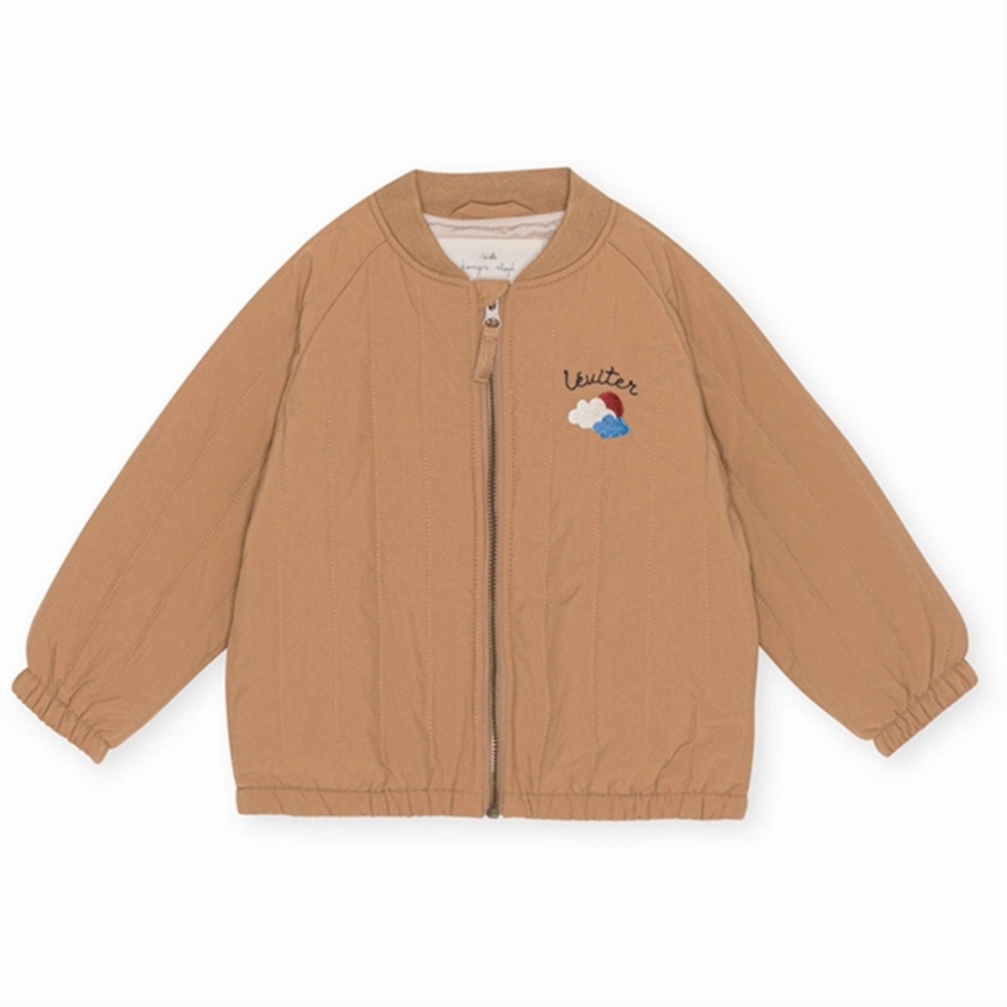 Light Reflectivity Trim Konges Sl?jd Juno Bomber Jacket Toasted Coconut