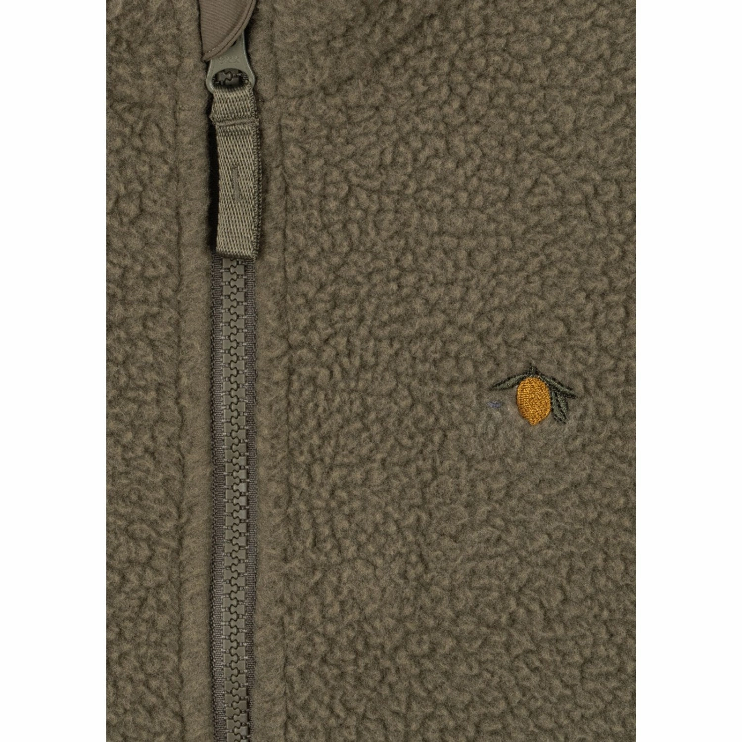 elastic waistband Konges Sl?jd Kalamata Thermy Fleece Jacket Grs