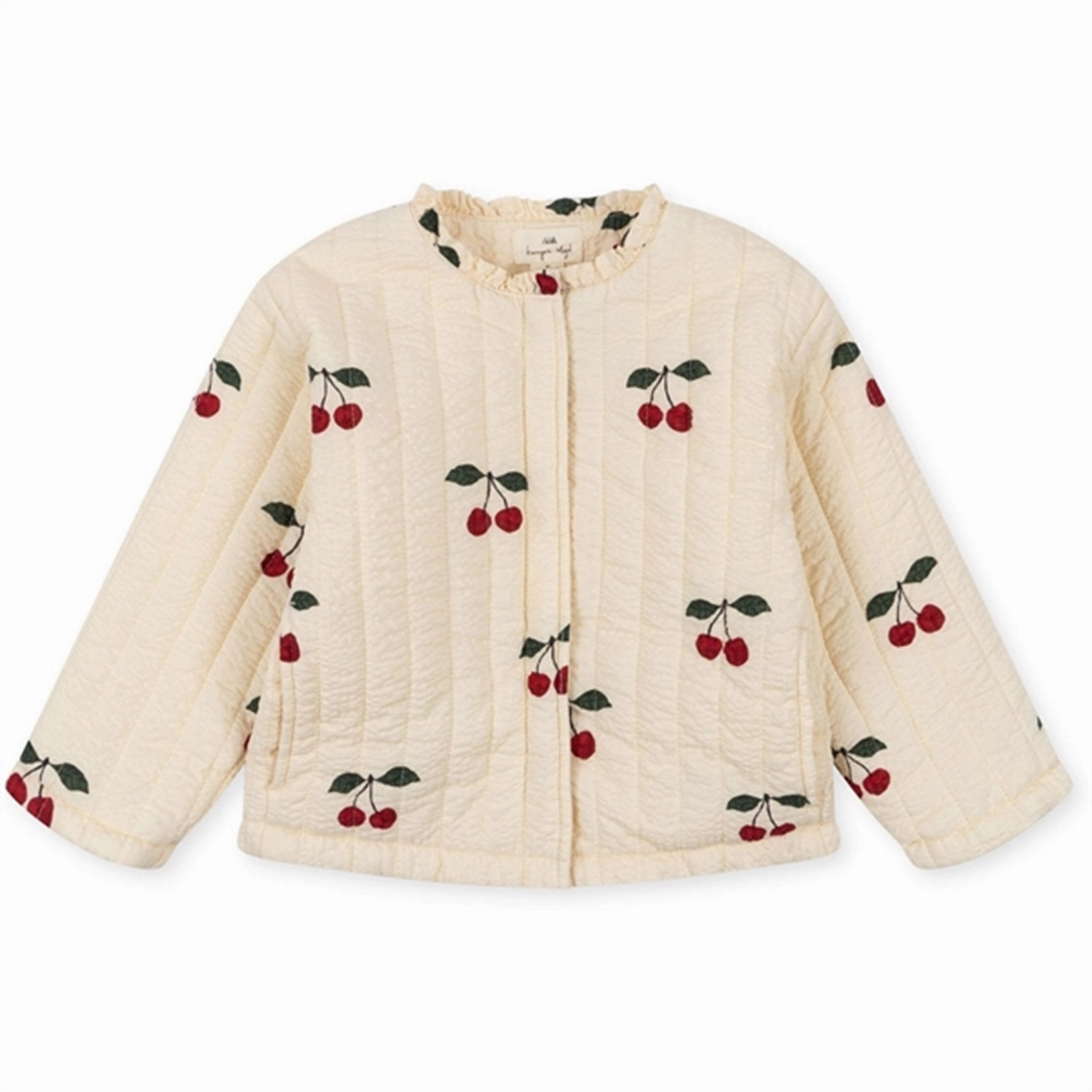 Konges Sl?jd Mon Grand Cherry Lunella Quilted Jacket Transitional Weather Piece Temperature Adaptive