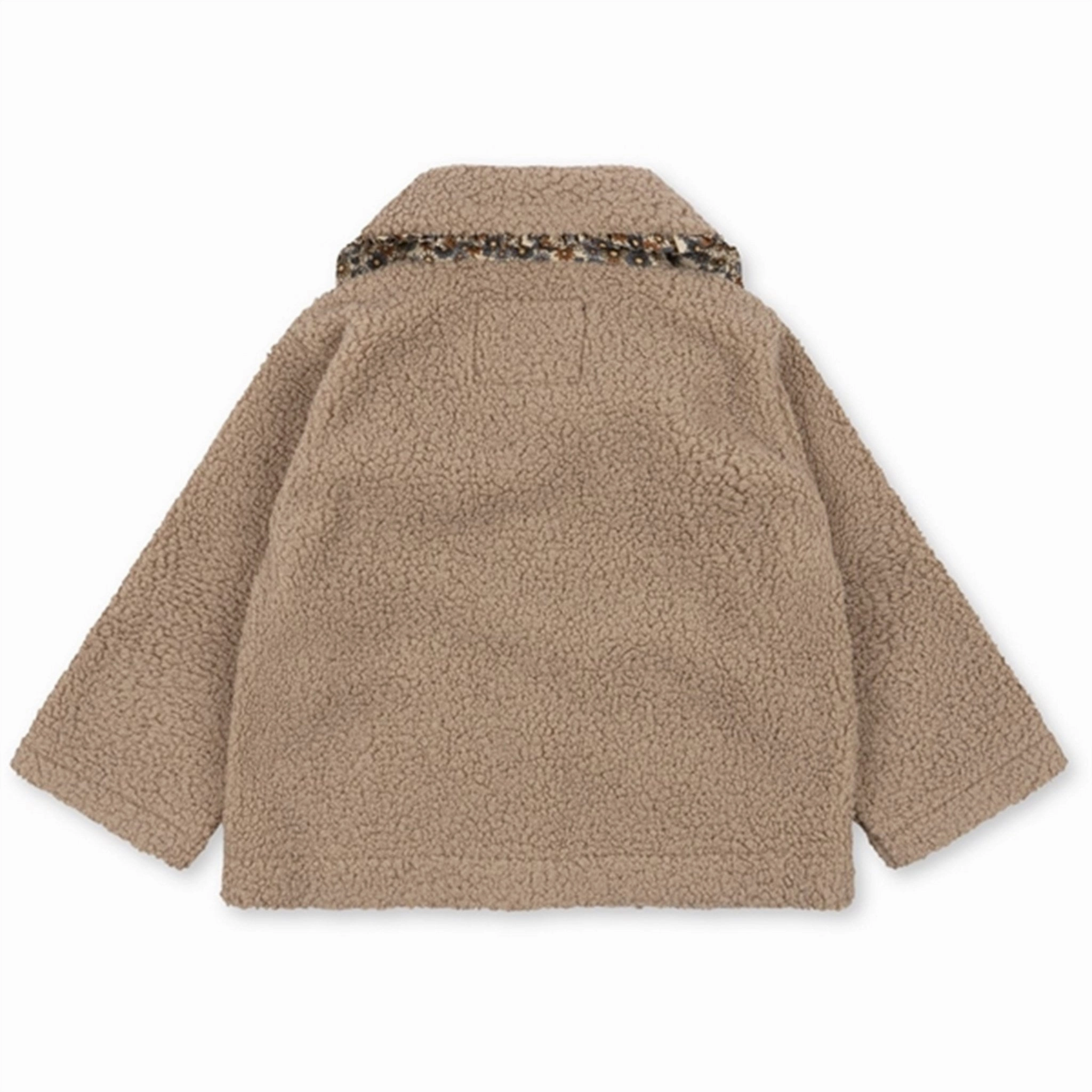 Konges Sl?jd Oxford Tan Cala Collar Frill Jacket Anti Glare Trim