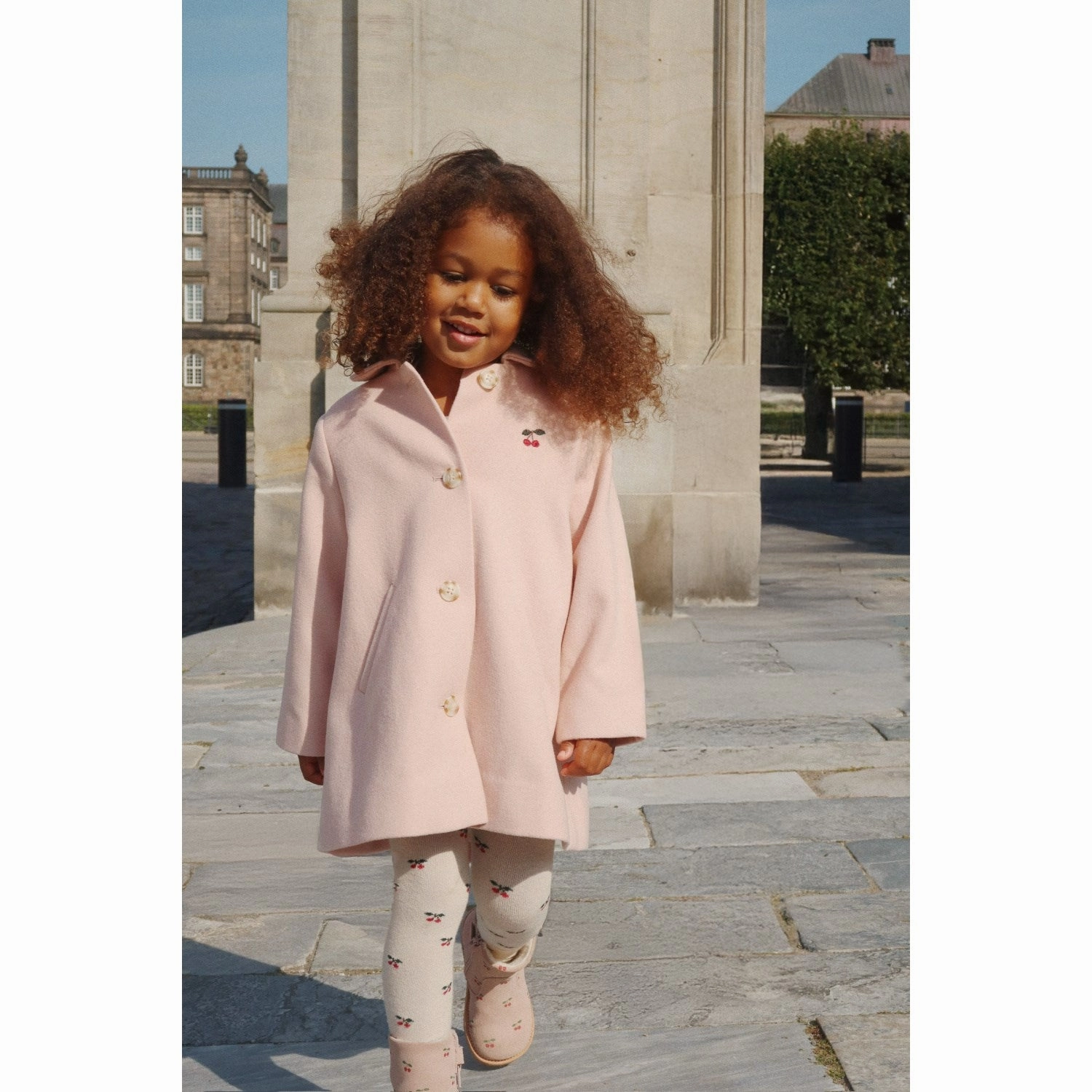 Konges Sl?jd Peach Whip Novella Coat Hidden Pocket System Water Based Coating