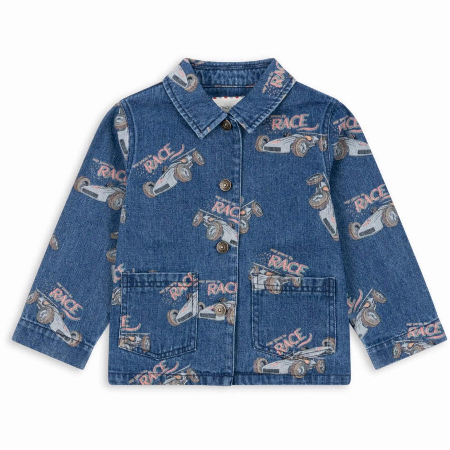 Konges Sl?jd Race Denim Magot Jacket Gots Sporty Casual