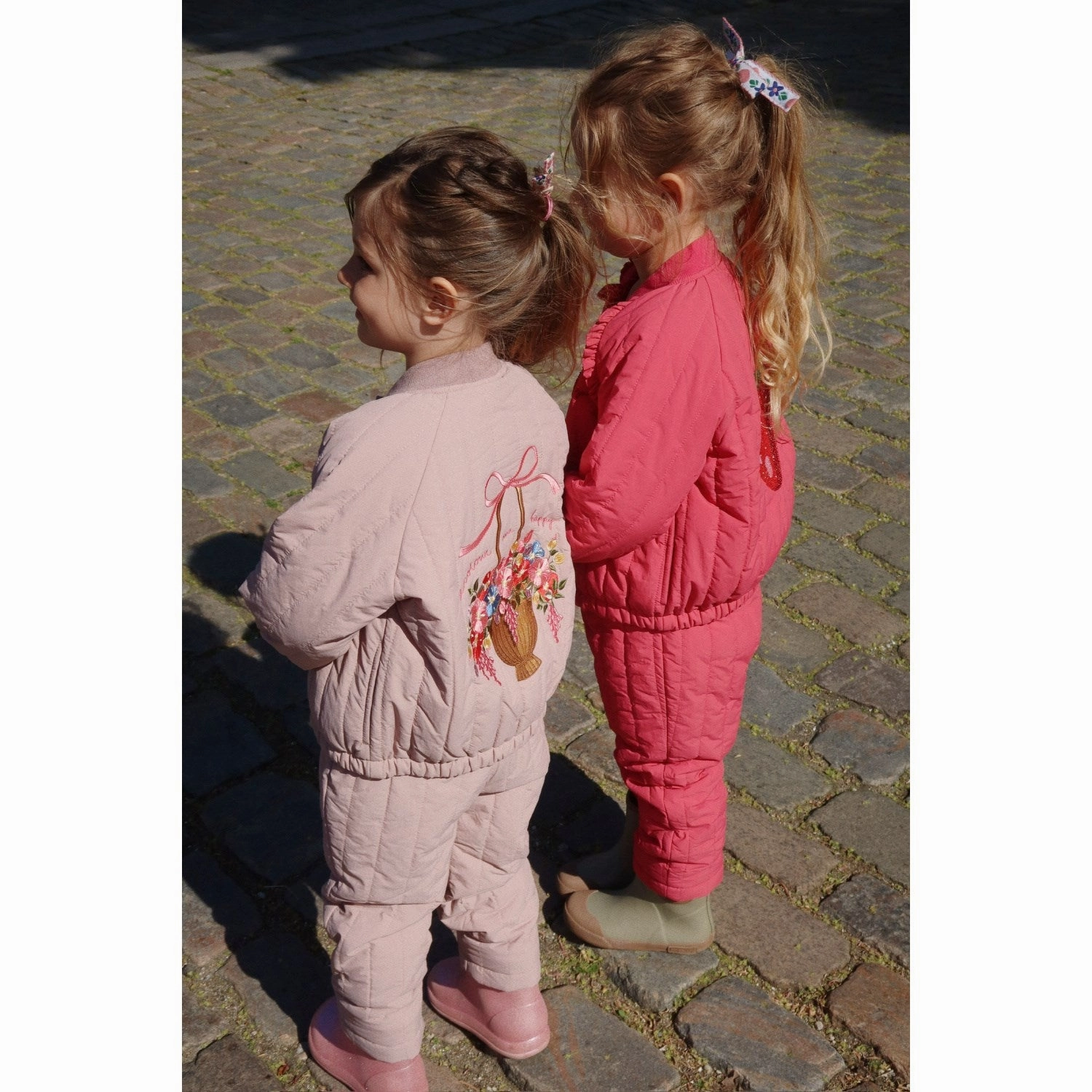 Konges Sl?jd Raspberry Wine Juno Sparkle Bomber Jacket Thermoplastic Elastomer Trim